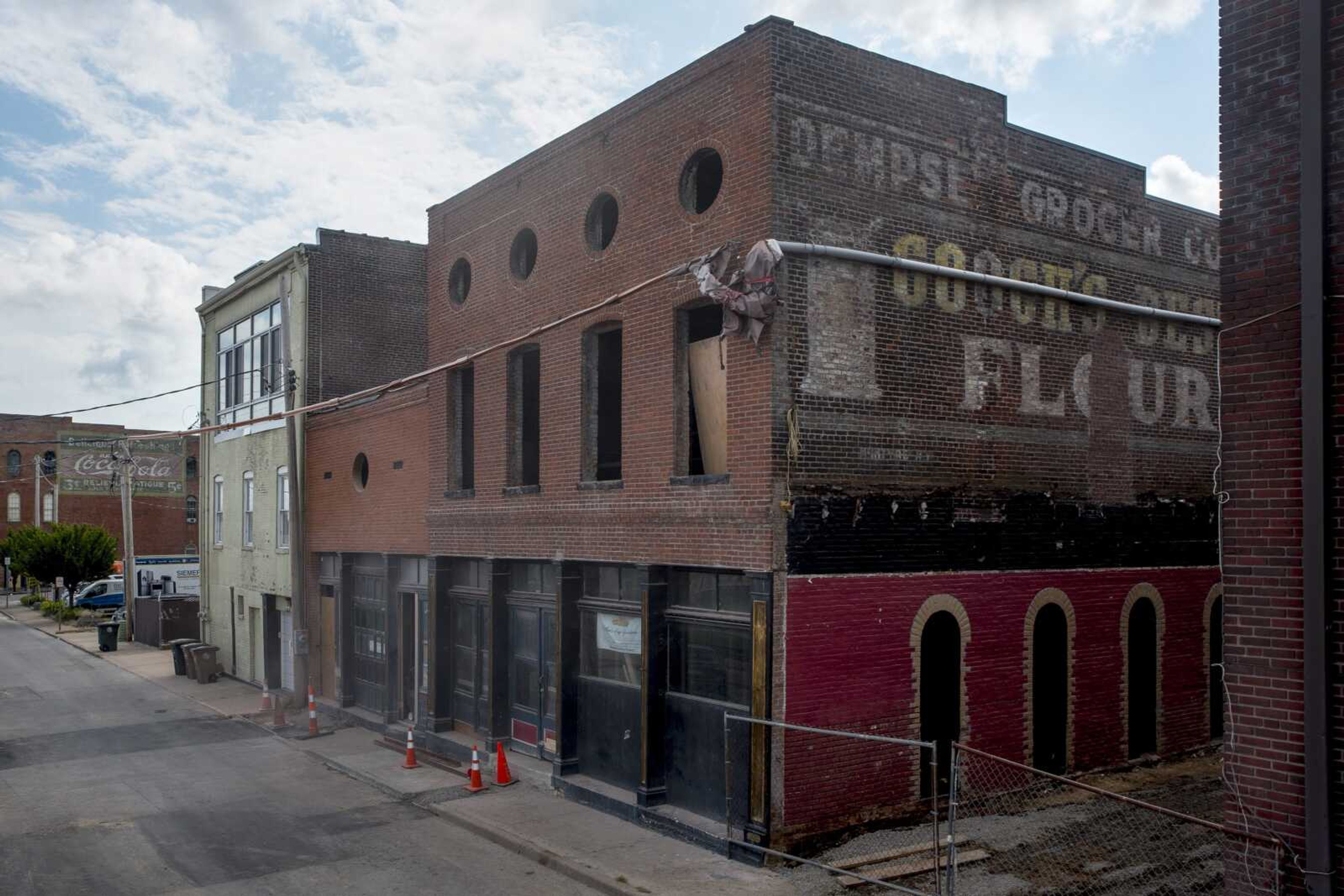 A mural is seen on the side of 127 N. Water St. on Friday in downtown Cape Girardeau.