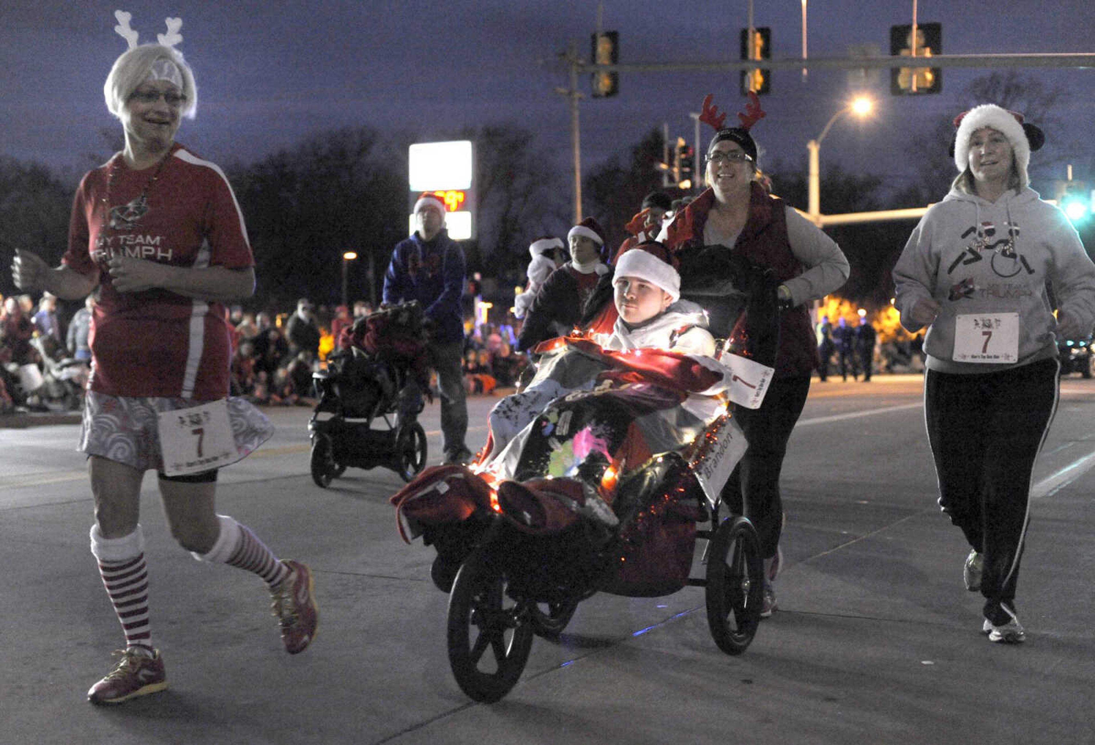 Kim's Toybox Run, founded by Kim McDowell, marks its 25th year Sunday, Nov. 26. The 1-mile run/walk will begin in downtown Cape Girardeau at the intersection of Broadway and North West End Boulevard.