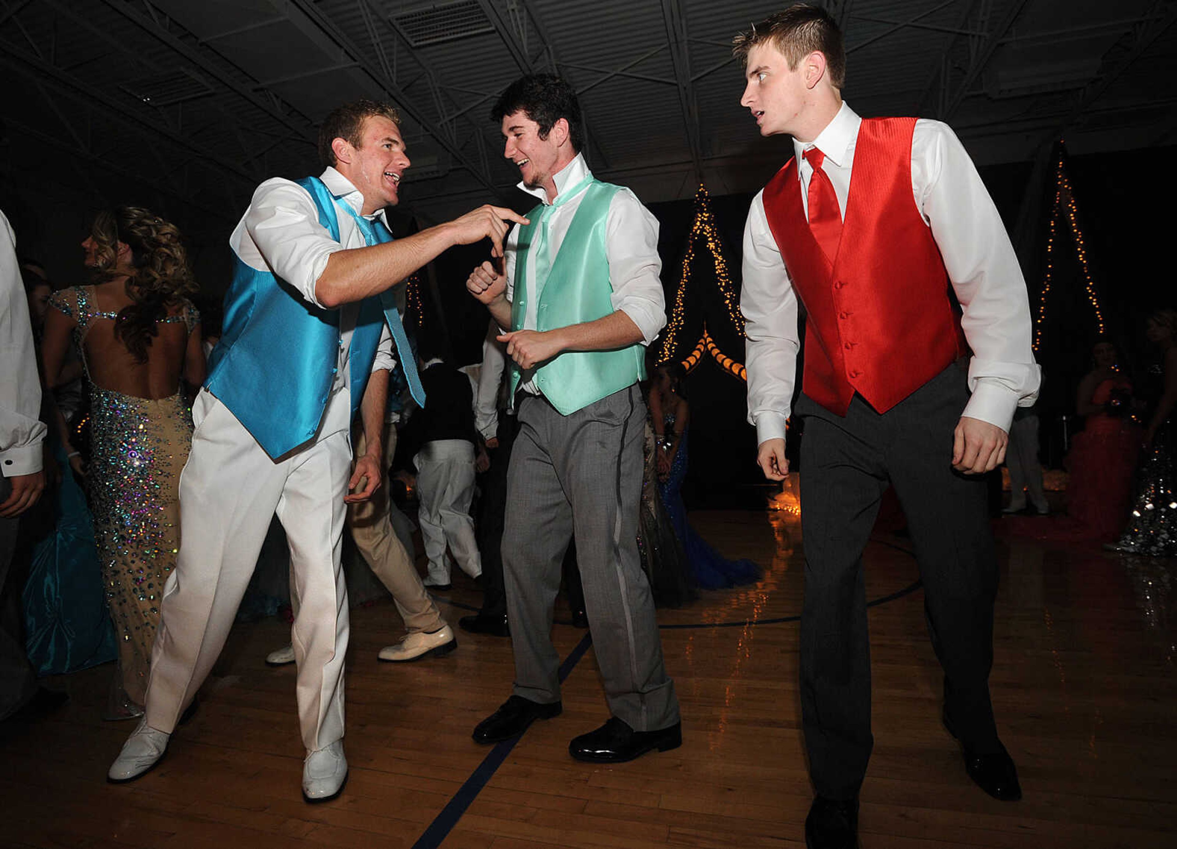 LAURA SIMON ~ lsimon@semissourian.com

Oran High School held its prom Saturday night, April 12, 2014, inside the school's gymnasium.