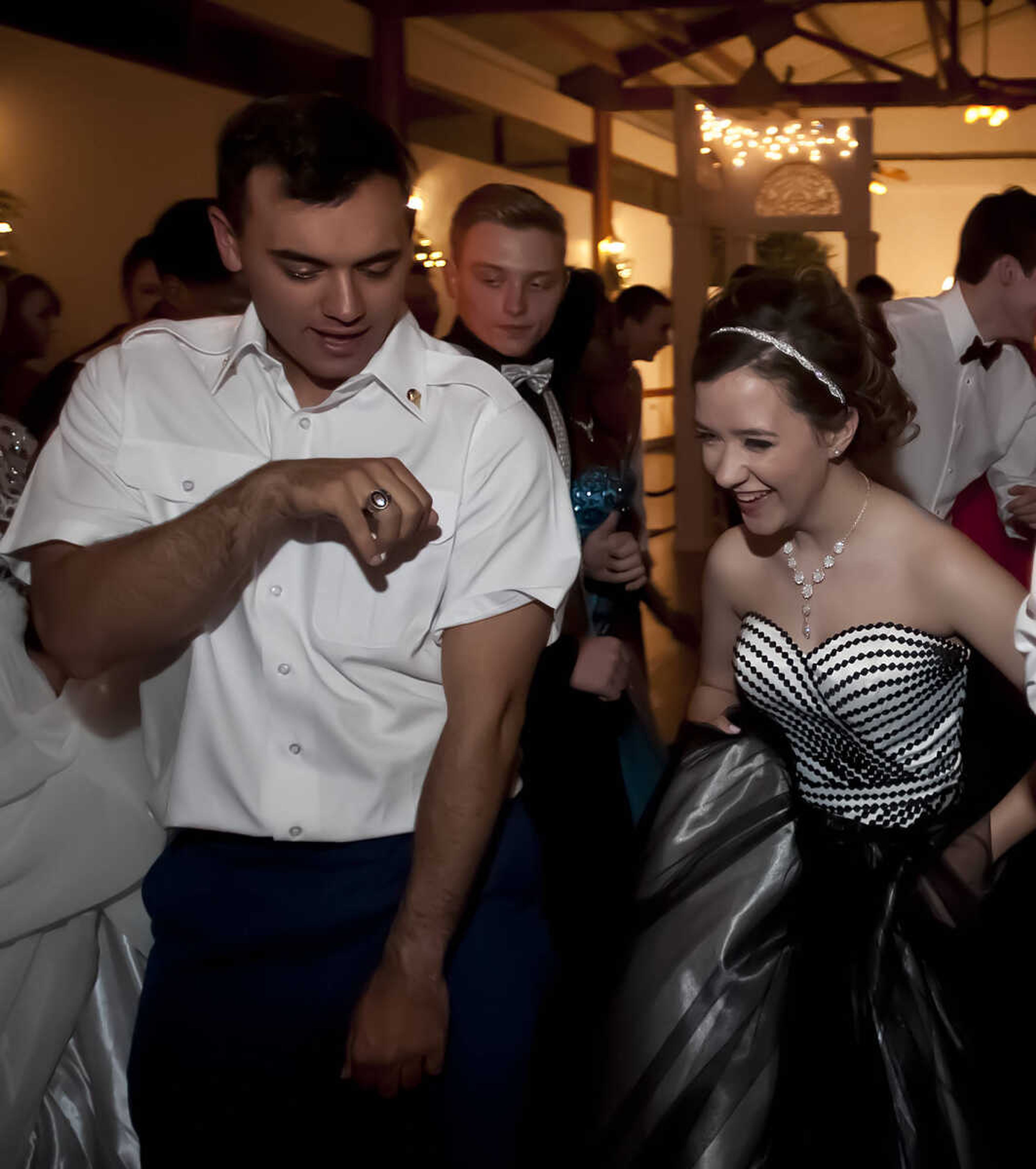 ADAM VOGLER ~ avogler@semissourian.com
The Notre Dame Regional High School Prom, "Crystal Palace Bell,"  Friday, May 2, at the Bavarian Hall in Jackson.