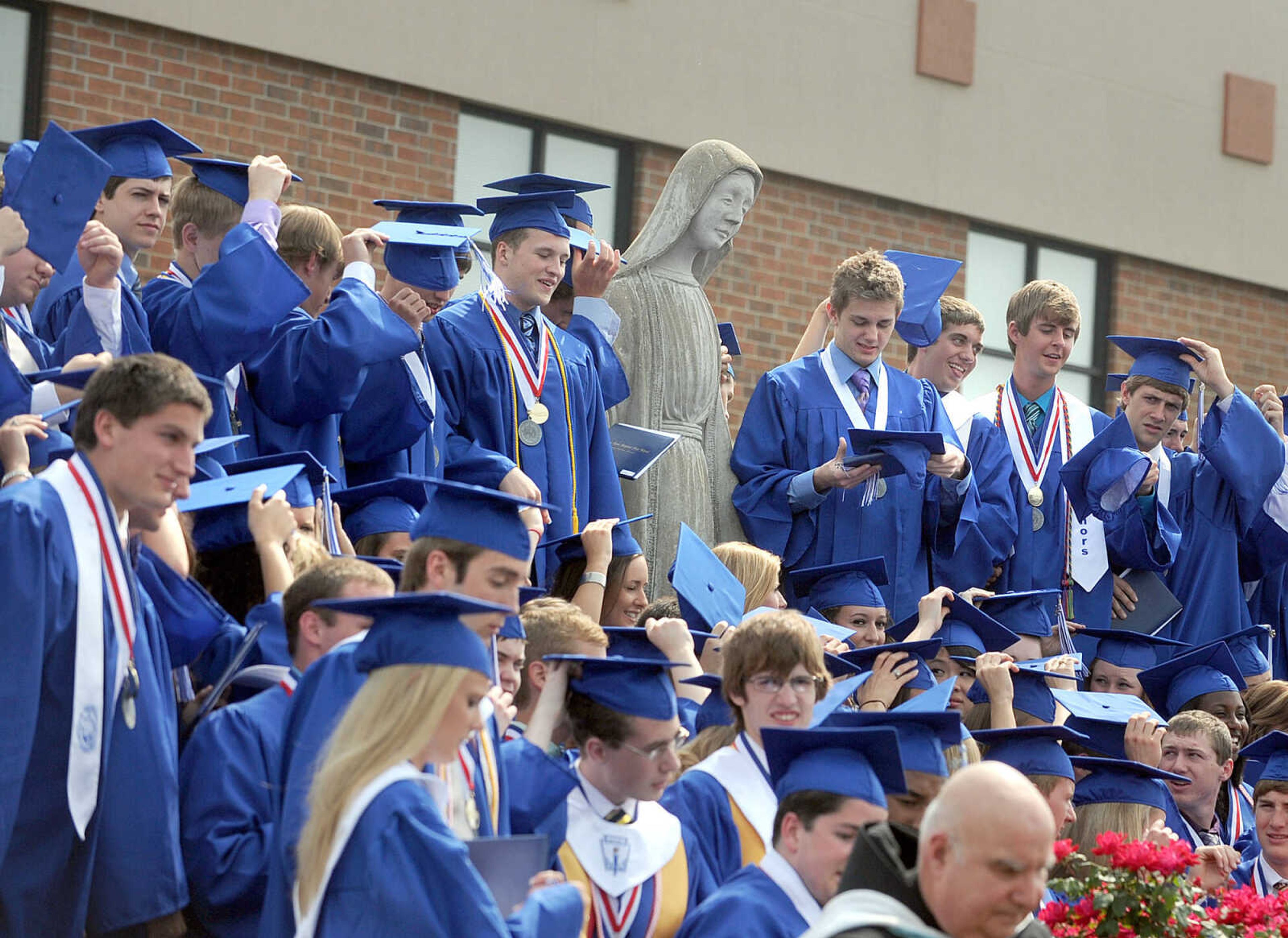 LAURA SIMON ~ lsimon@semissourian.com

Notre Dame Regional High School 2013 Commencement, Sunday, May 19, in Cape Girardeau.