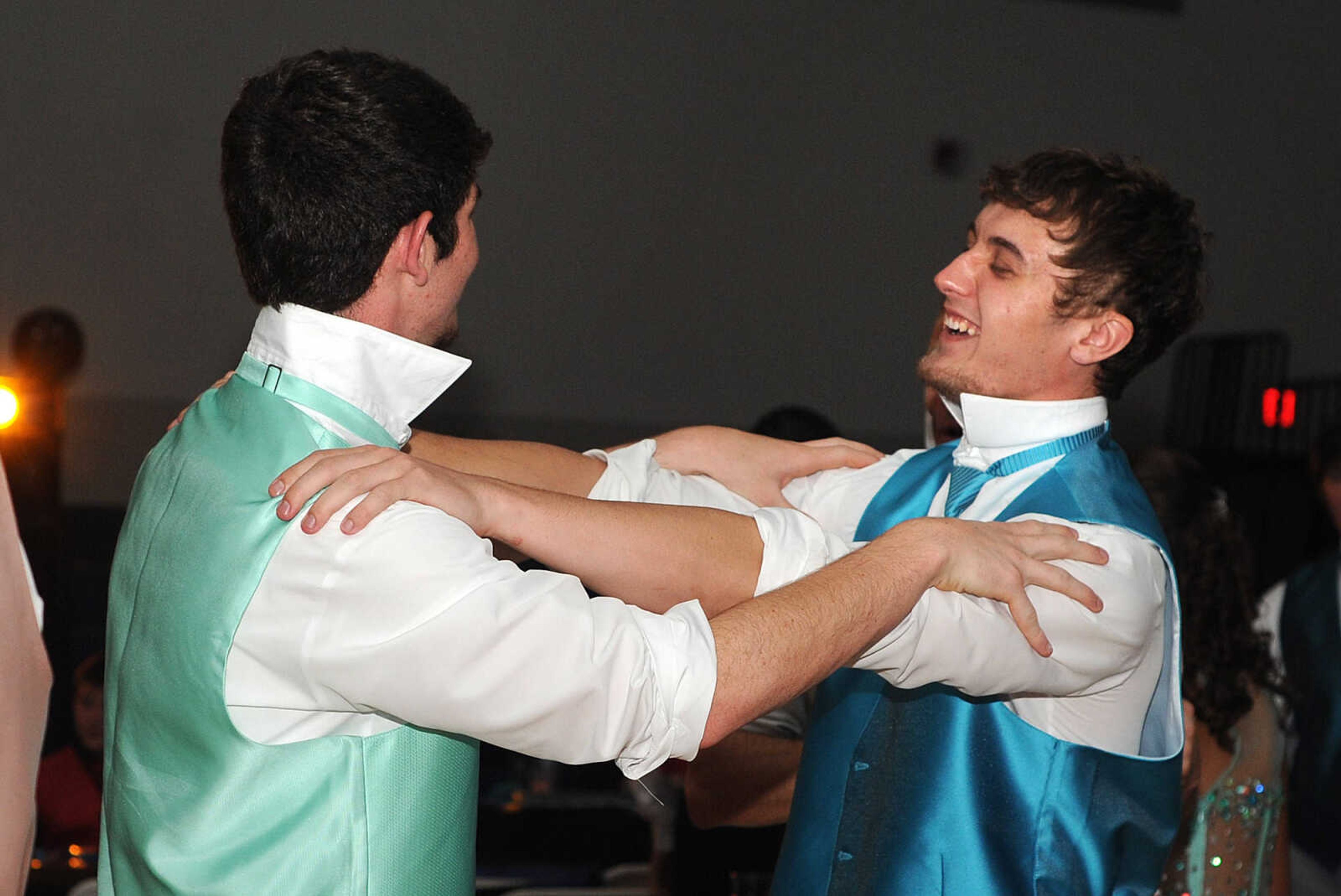 LAURA SIMON ~ lsimon@semissourian.com

Oran High School held its prom Saturday night, April 12, 2014, inside the school's gymnasium.