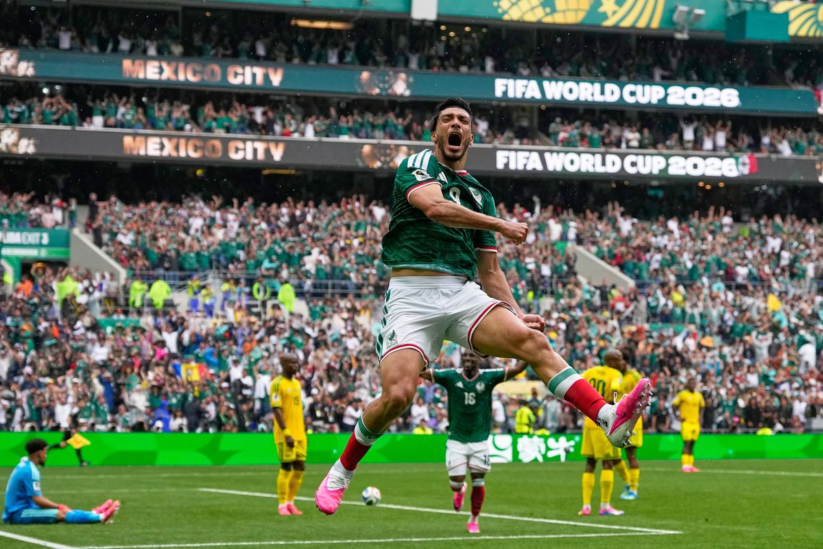 This year's World Cup has generated countless images. AP pho...