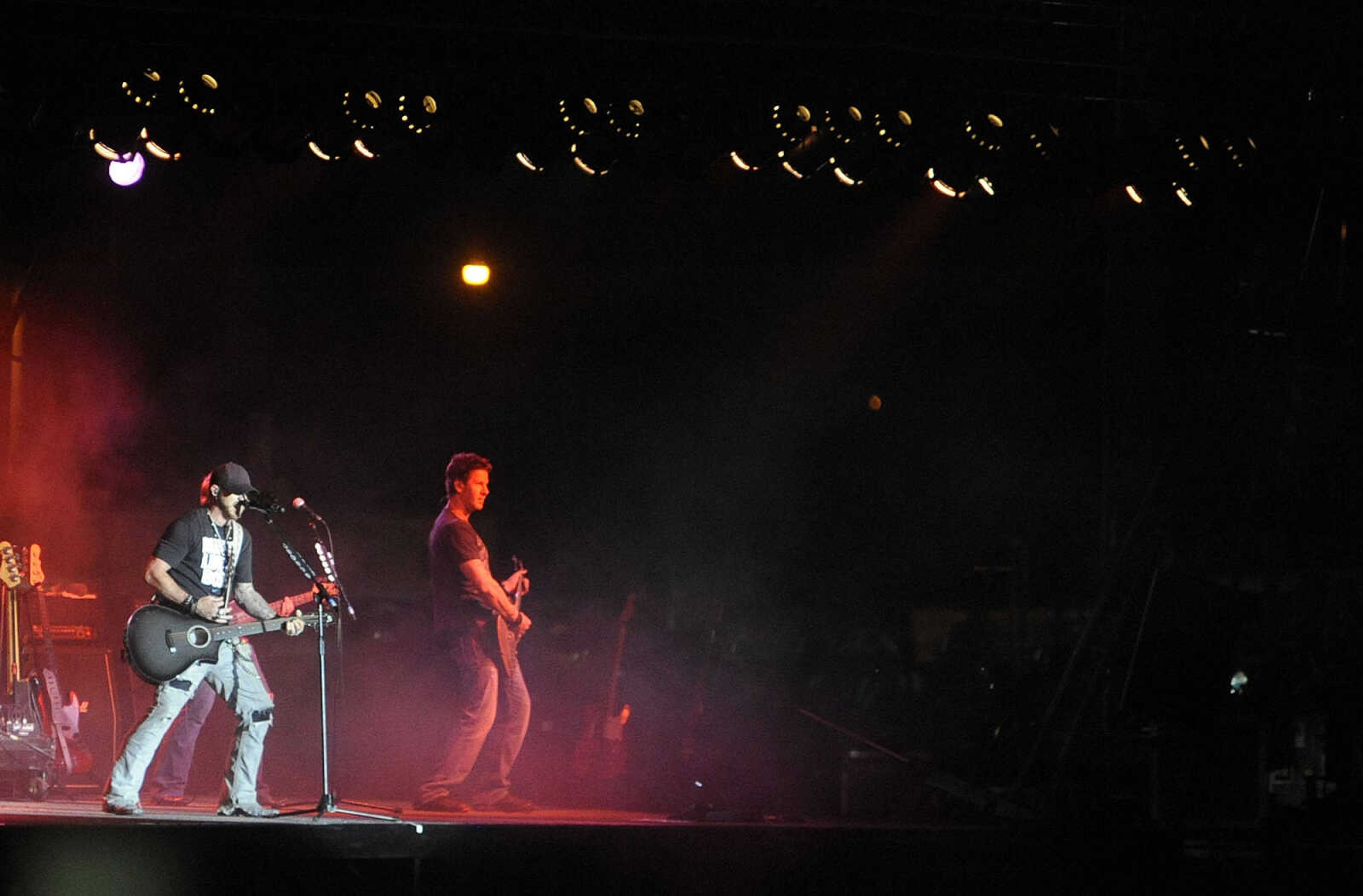 Brantley Gilbert performs at the Sikeston Jaycee Bootheel Rodeo Wednesday, August 7, in Sikeston, Mo. The country/rock singer, songwriter has two albums.