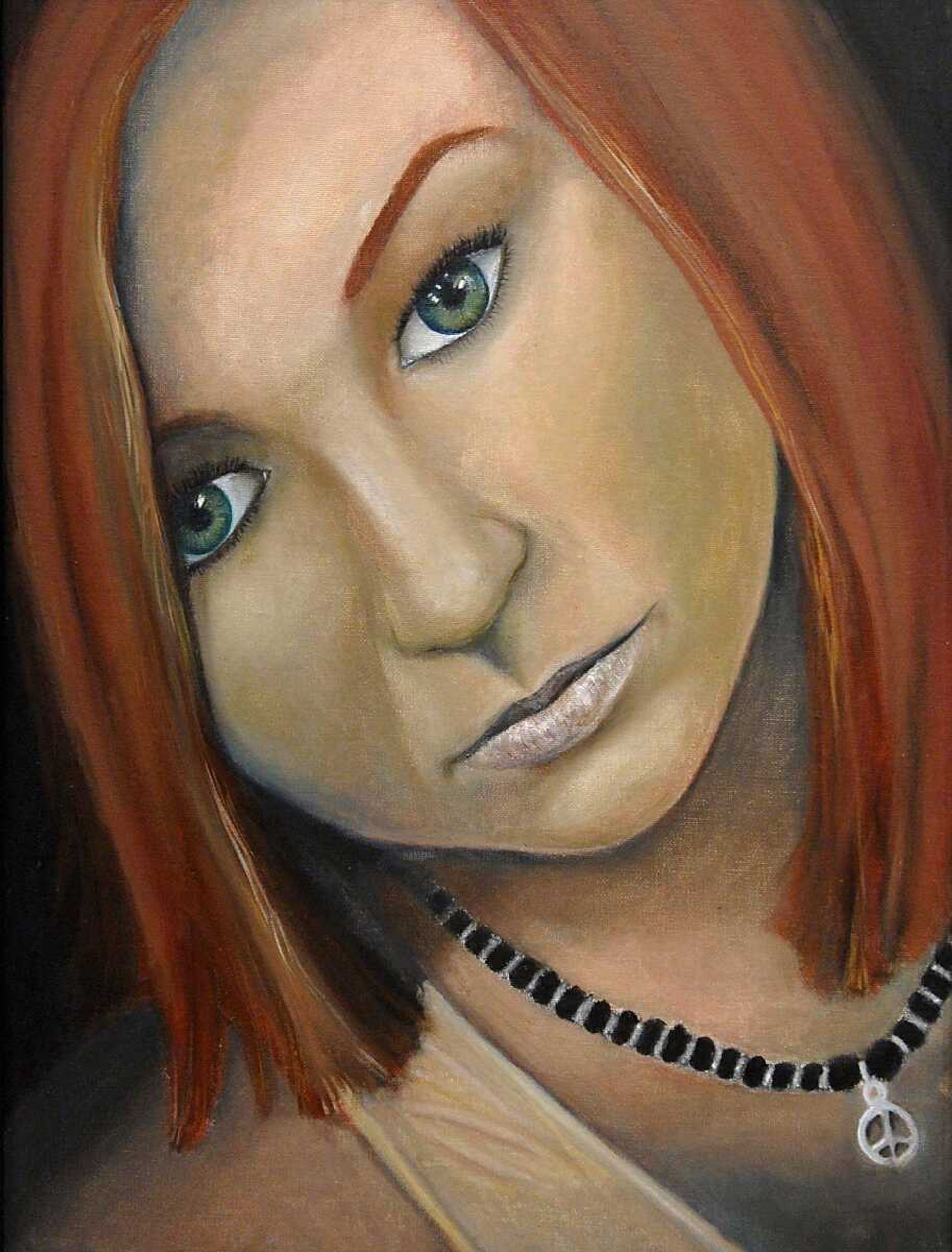 This painting by Morgan Henley of Jackson won best of show at the High School Art Exhibit.