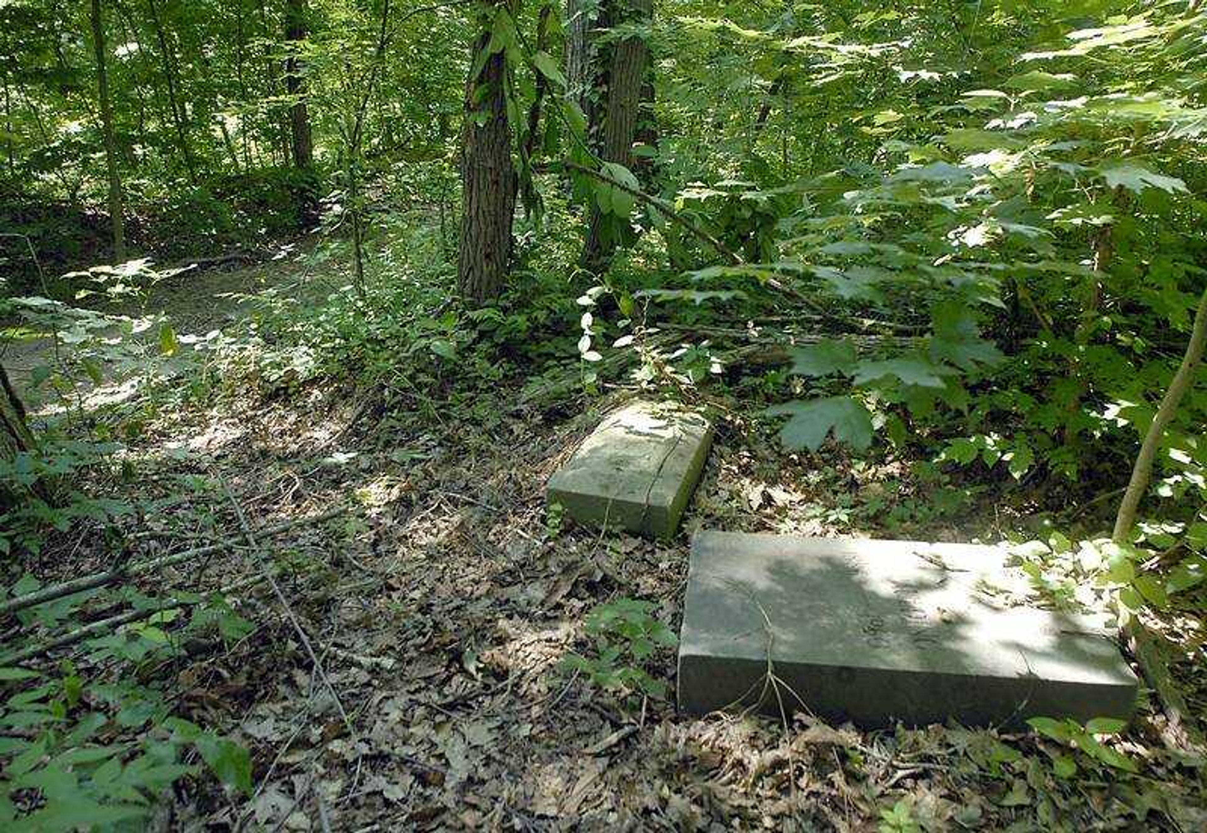 FRED LYNCH ~ flynch@semissourian.com
A broken gravestone lies just off a path that leads to Shady Grove Cemetery.