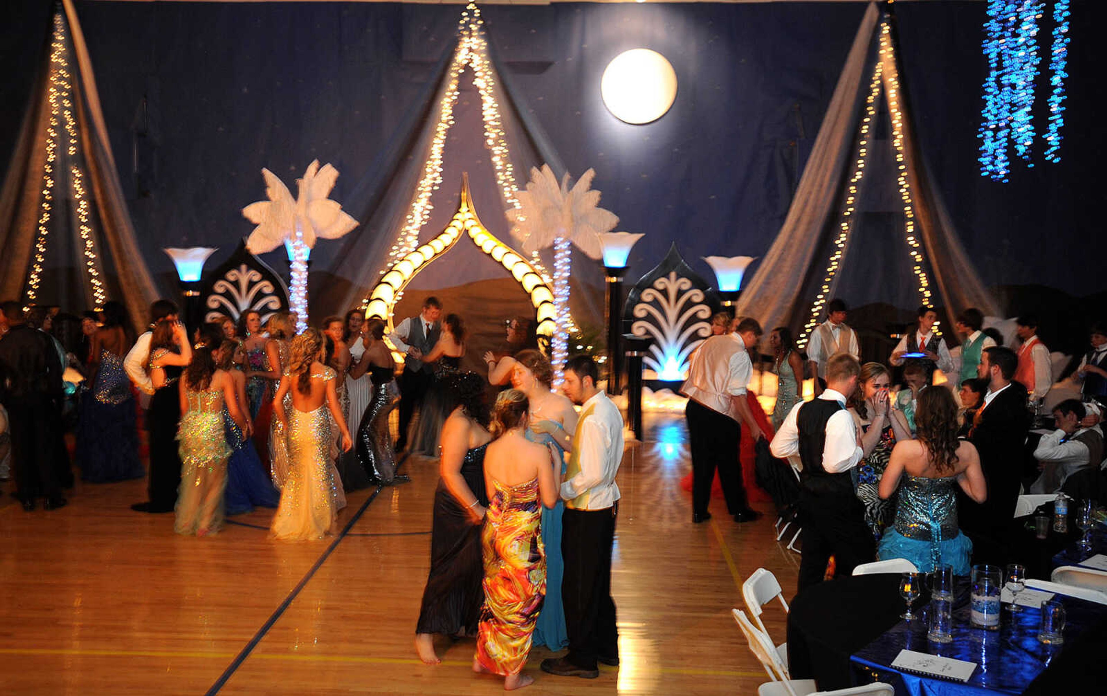 LAURA SIMON ~ lsimon@semissourian.com

Oran High School held its prom Saturday night, April 12, 2014, inside the school's gymnasium.