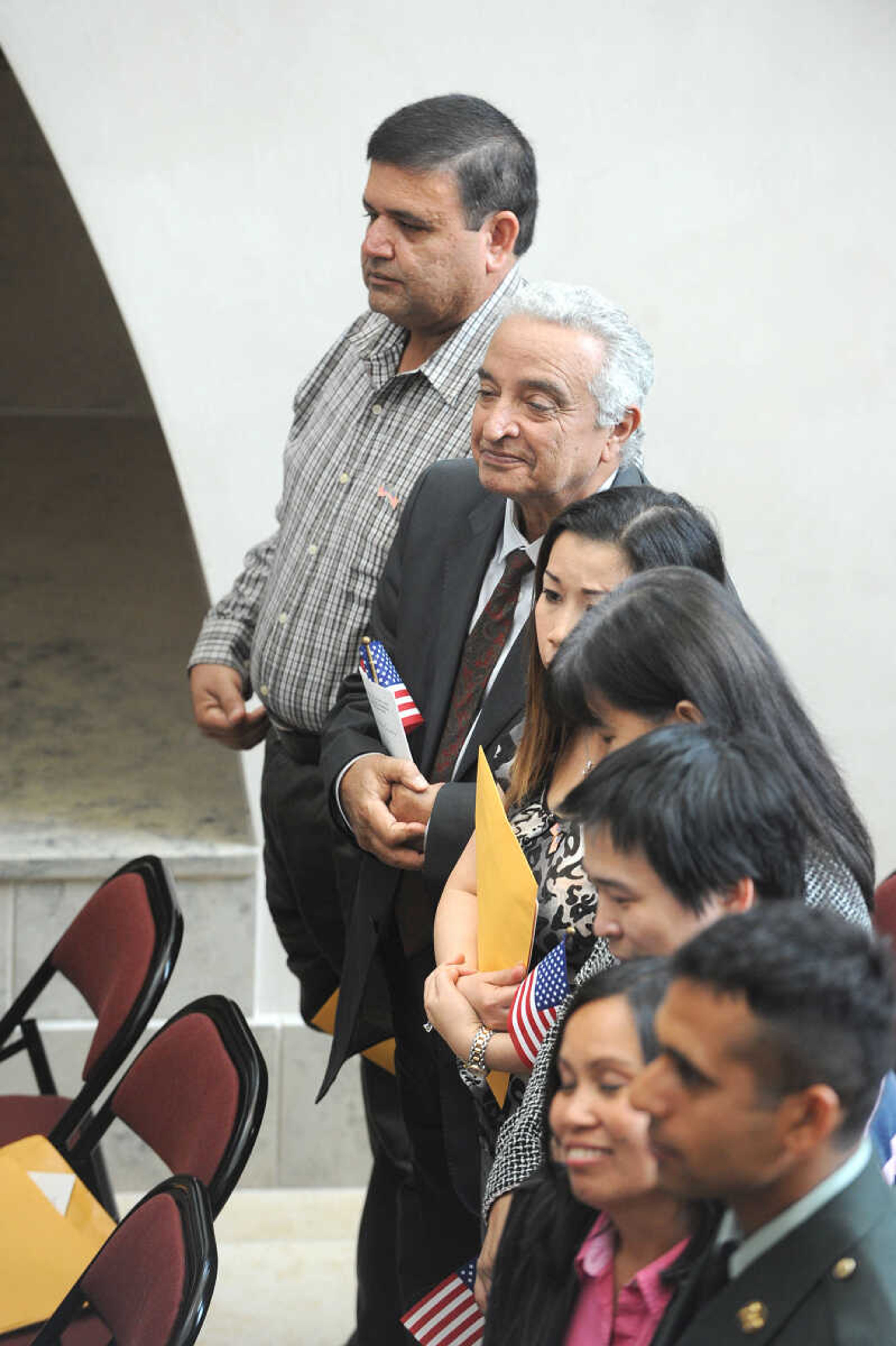 LAURA SIMON ~ lsimon@semissourian.com
Seventeen petitioners became citizens of the United States of America during the naturalization ceremony Tuesday, May 1, 2012 at the Rush Hudson Limbaugh, Sr. U.S. Courthouse in Cape Girardeau.