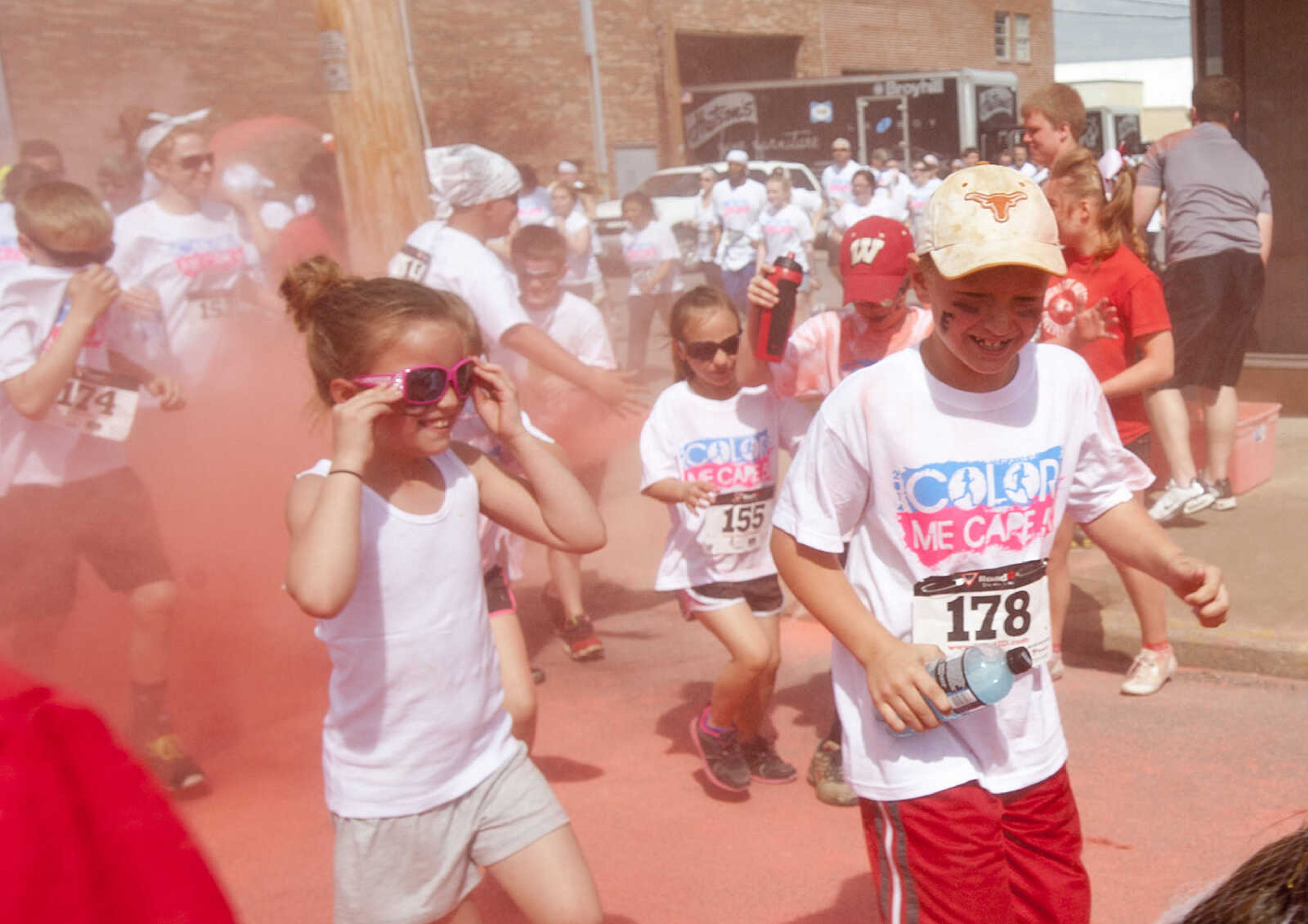 ADAM VOGLER ~ avogler@semissourian.com
The Color Me Cape 5k Saturday, April 12, in Cape Girardeau.