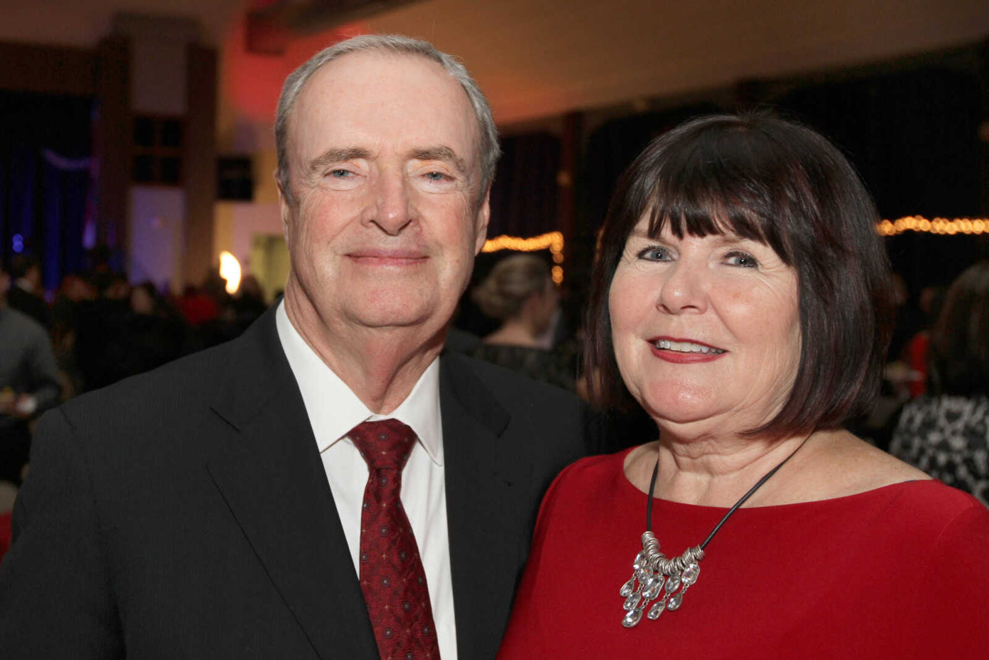 GLENN LANDBERG ~ glandberg@semissourian.com


Dr. Ron Anderson and Mary Anderson pose for a photo during the Red and Black Affair benefit for the Jackson R-2 Foundation Saturday, Feb. 7, 2015 at the Arena Building.