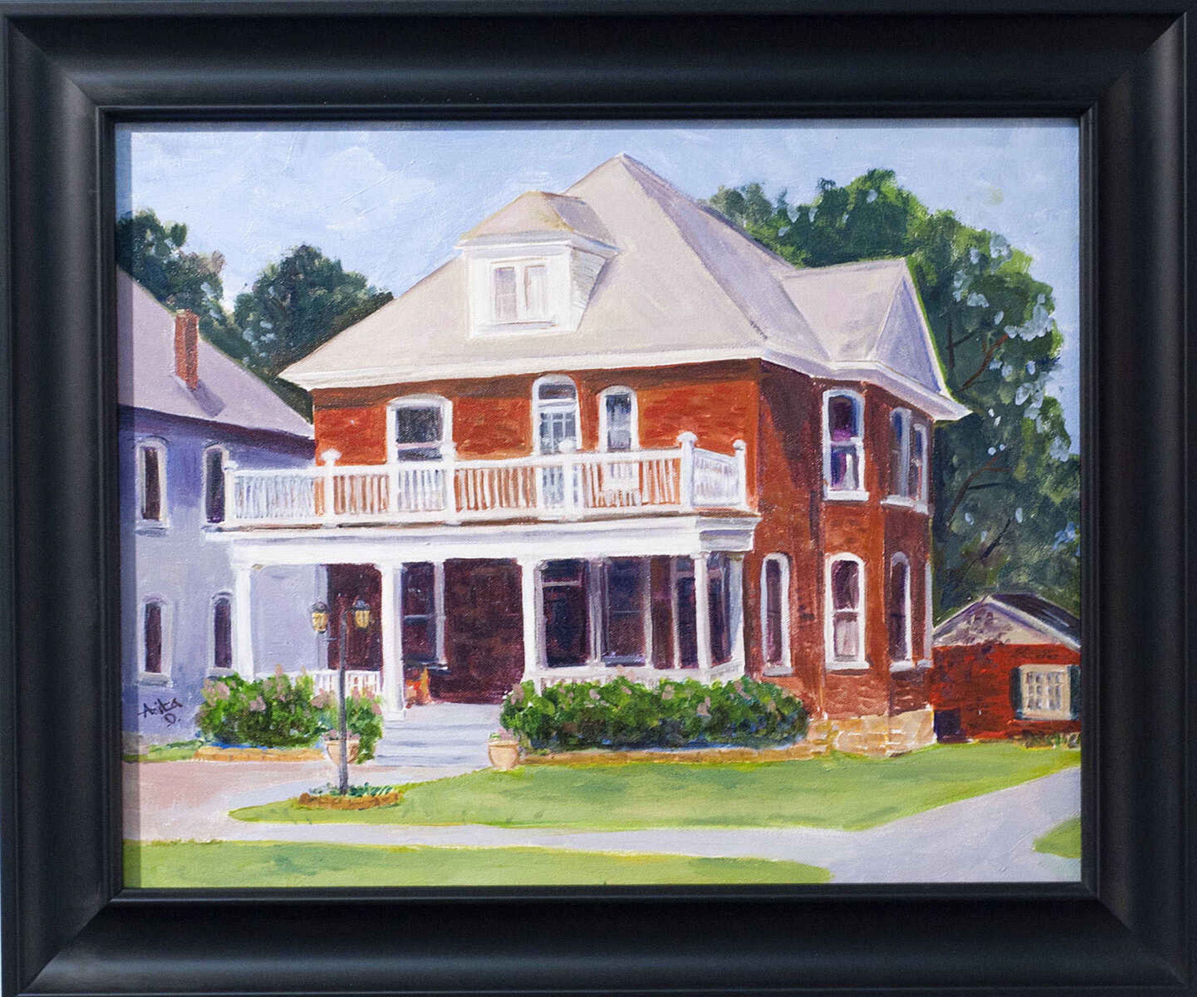 "Historical Home on the River," by Anita Dickerson is one of the works in the Arts Council of Southeast Missouri's 2013 Regional Juried Exhibition. The show is on display now at the Arts Council of Southeast Missouri, 32 North Main, in Cape Girardeau.