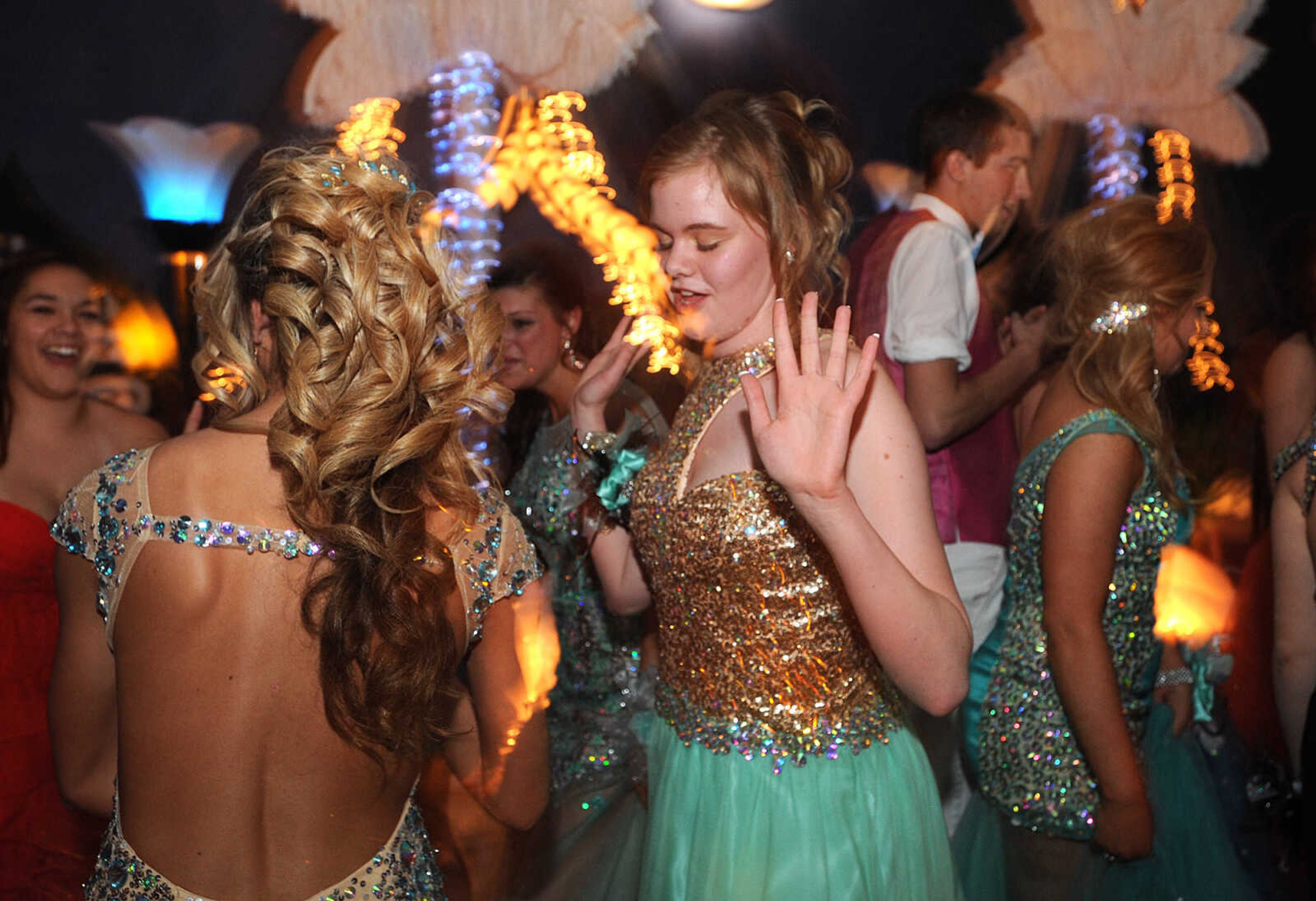 LAURA SIMON ~ lsimon@semissourian.com

Oran High School held its prom Saturday night, April 12, 2014, inside the school's gymnasium.