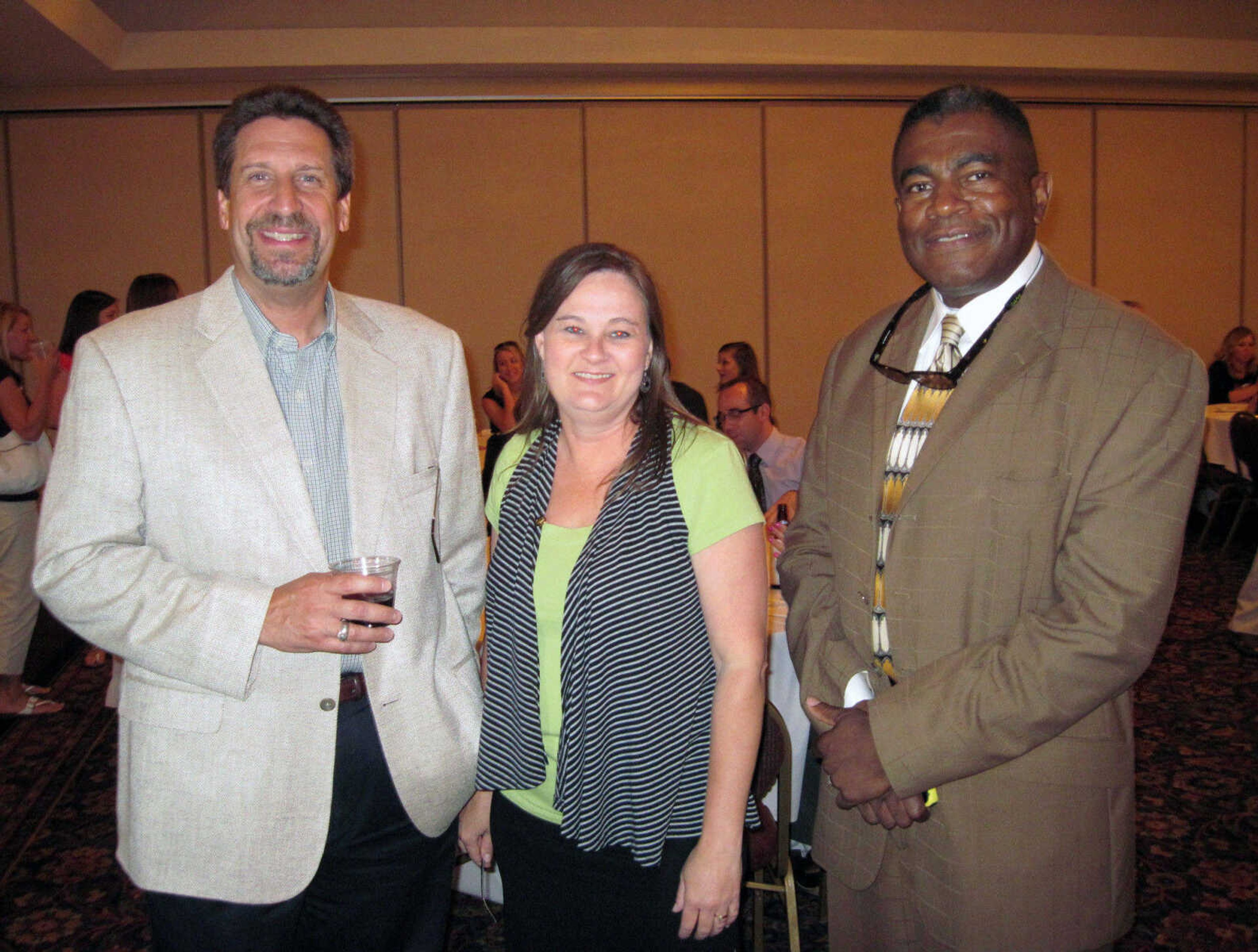 John Mehner, Tracey Glenn and Dennis Vinson