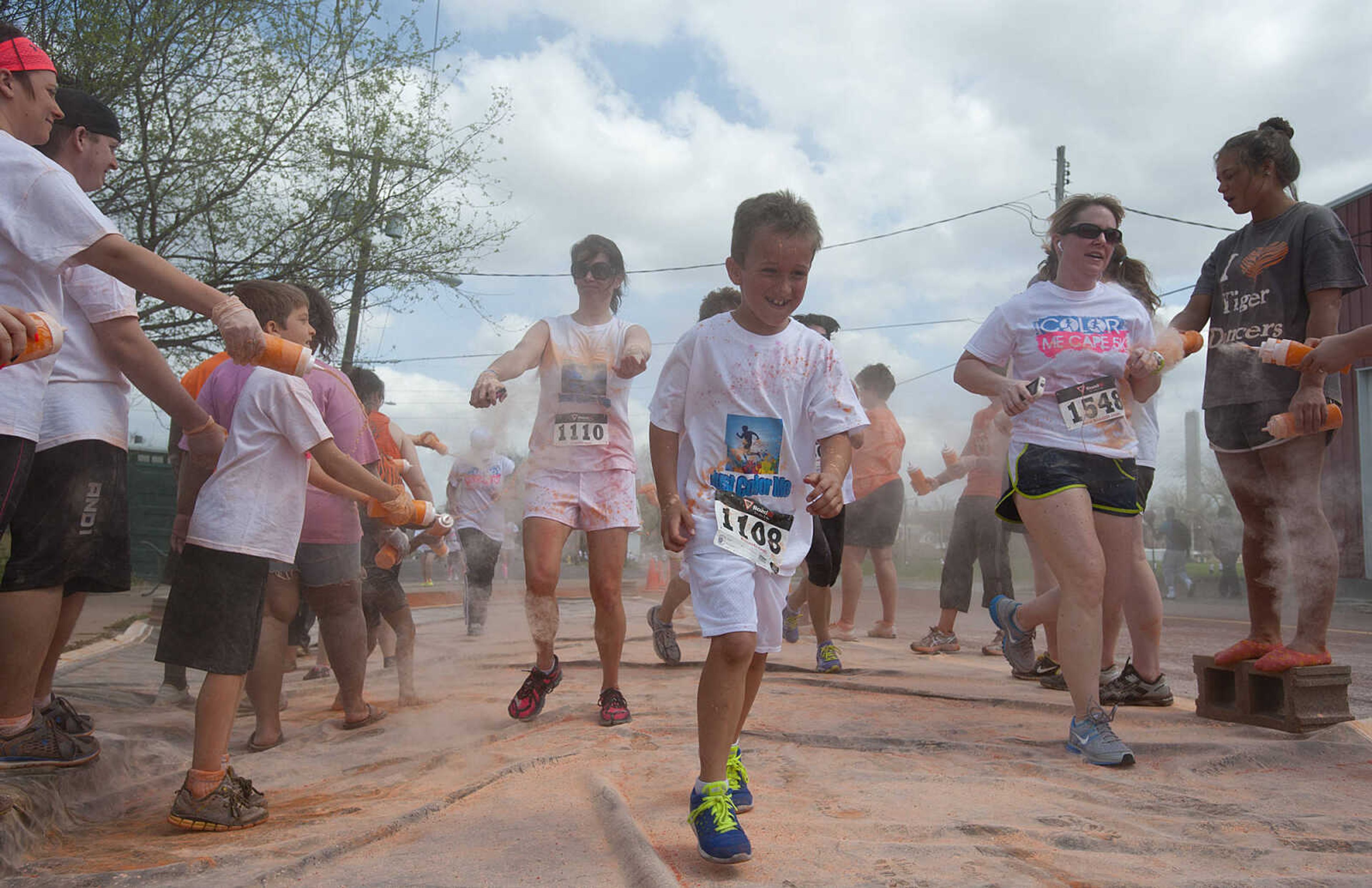 ADAM VOGLER ~ avogler@semissourian.com
The Color Me Cape 5k Saturday, April 12, in Cape Girardeau.