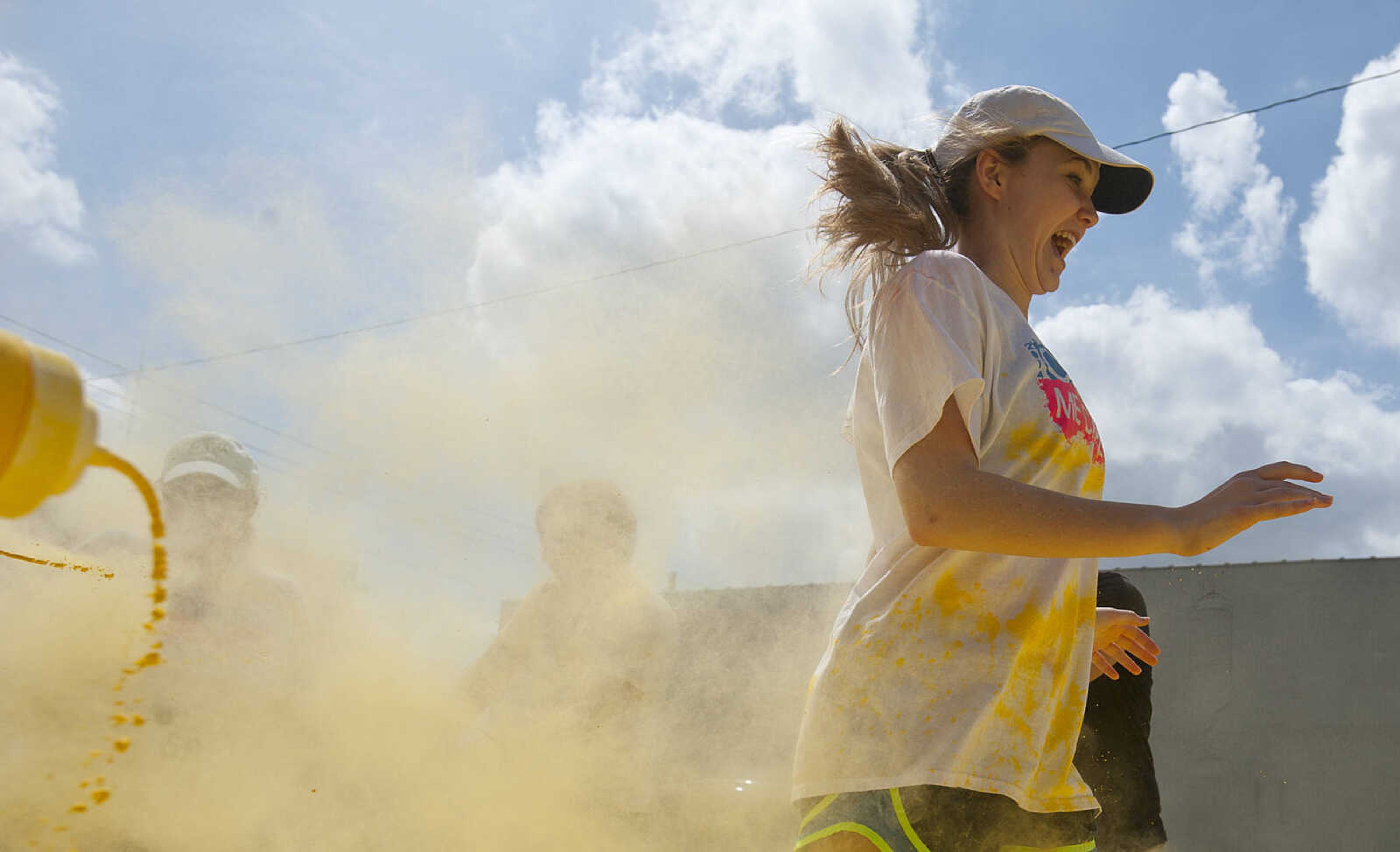 ADAM VOGLER ~ avogler@semissourian.com
The Color Me Cape 5k Saturday, April 12, in Cape Girardeau.