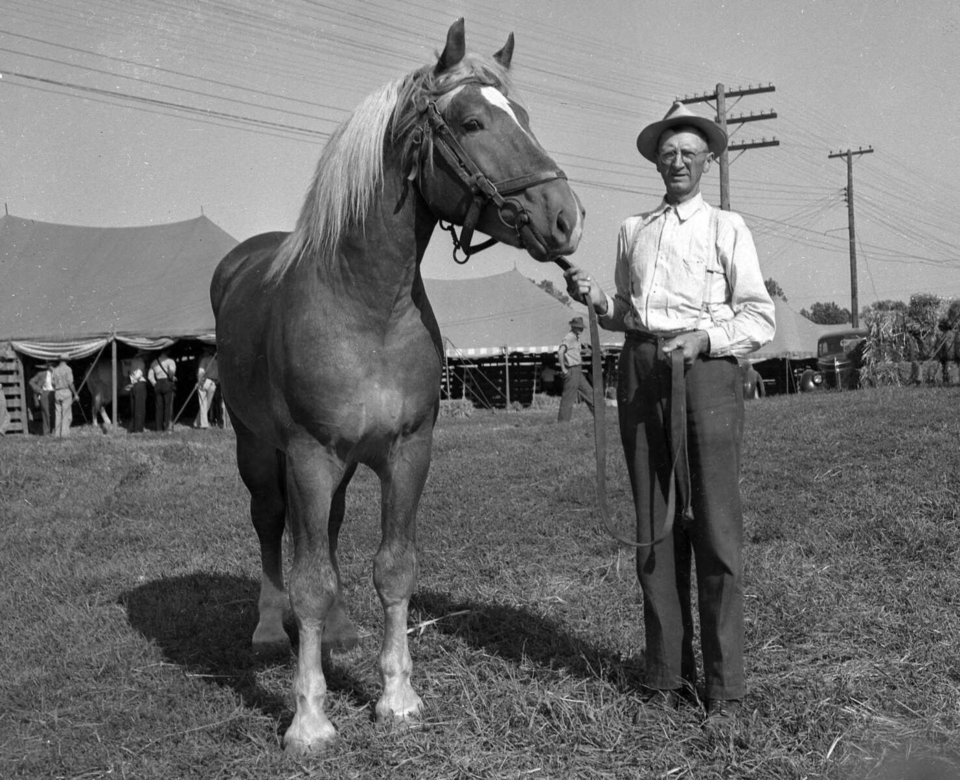 Eileen Fronabarger wrote: "The man's name is Fred Pohlman and I believe it was taken at the SEMO fair. Thanks for running the picture."