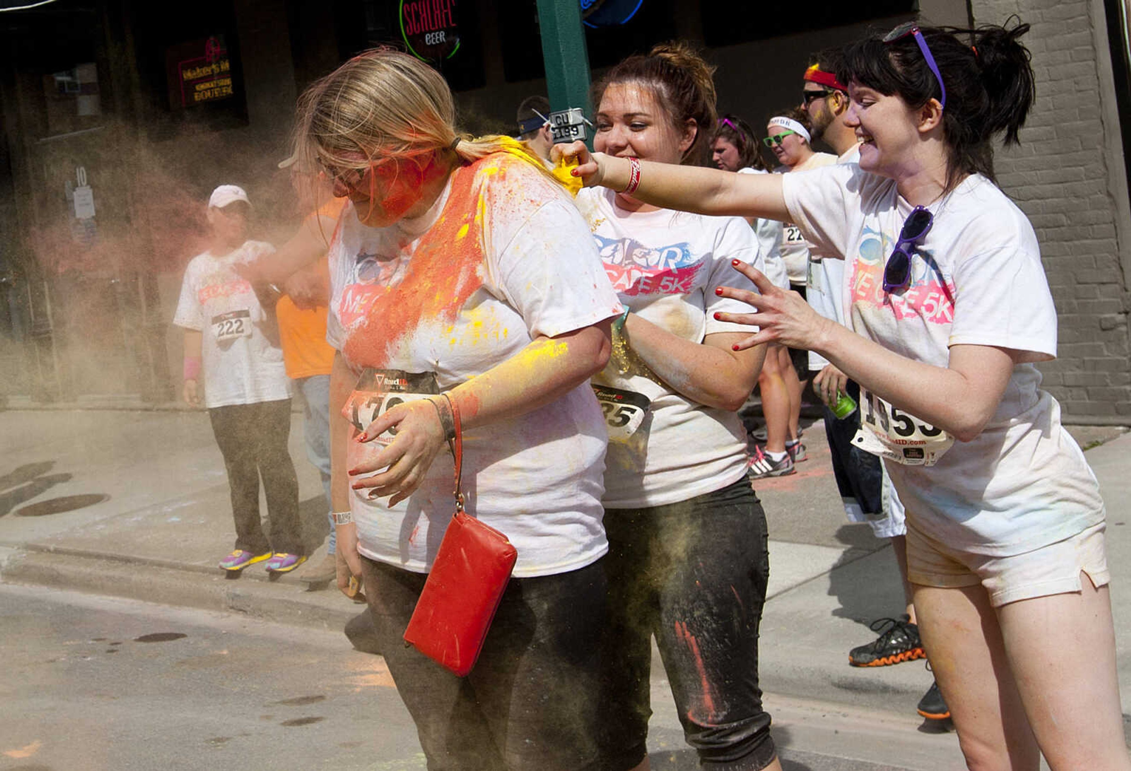 ADAM VOGLER ~ avogler@semissourian.com
The Color Me Cape 5k Saturday, April 12, in Cape Girardeau.