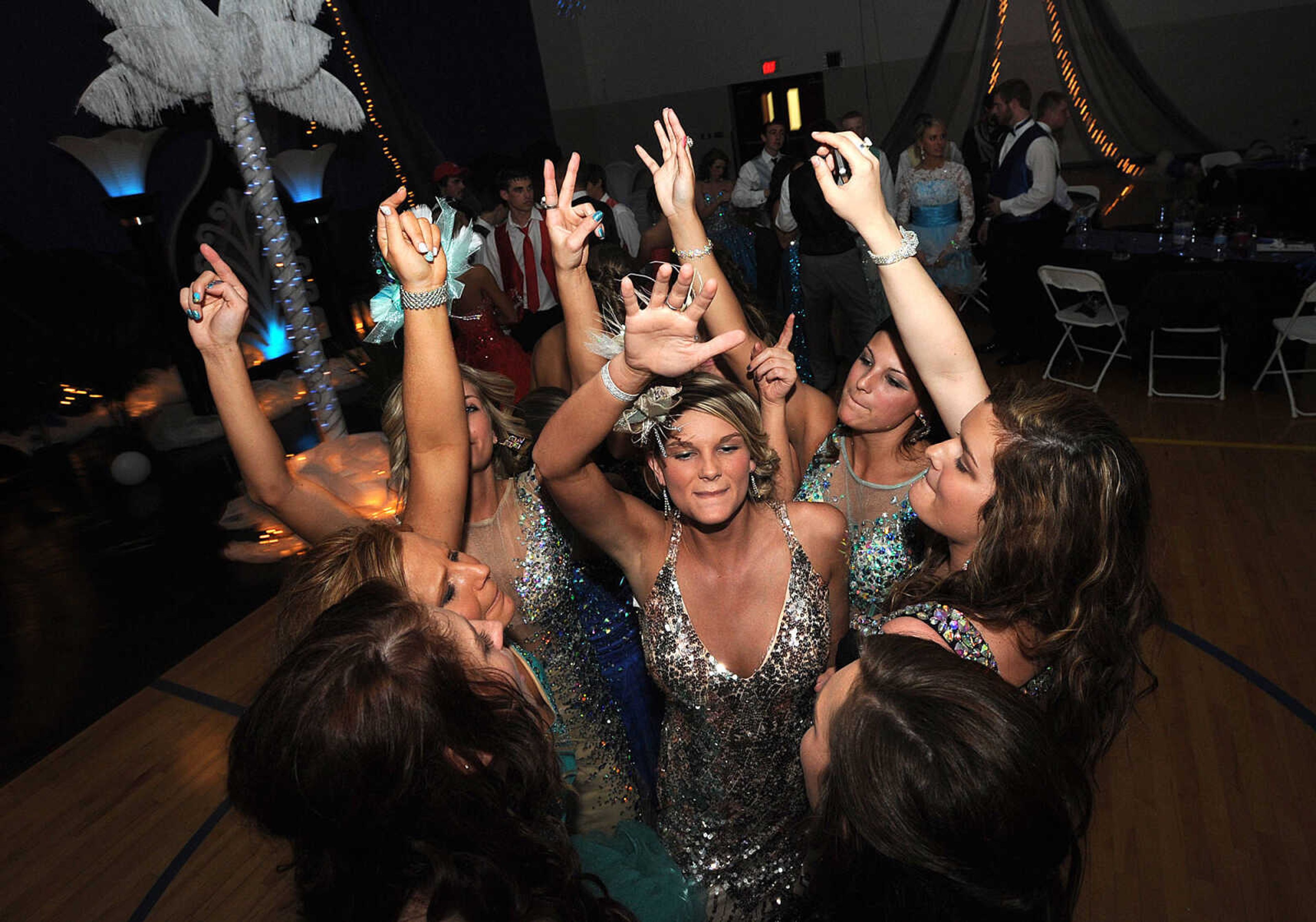 LAURA SIMON ~ lsimon@semissourian.com

Oran High School held its prom Saturday night, April 12, 2014, inside the school's gymnasium.