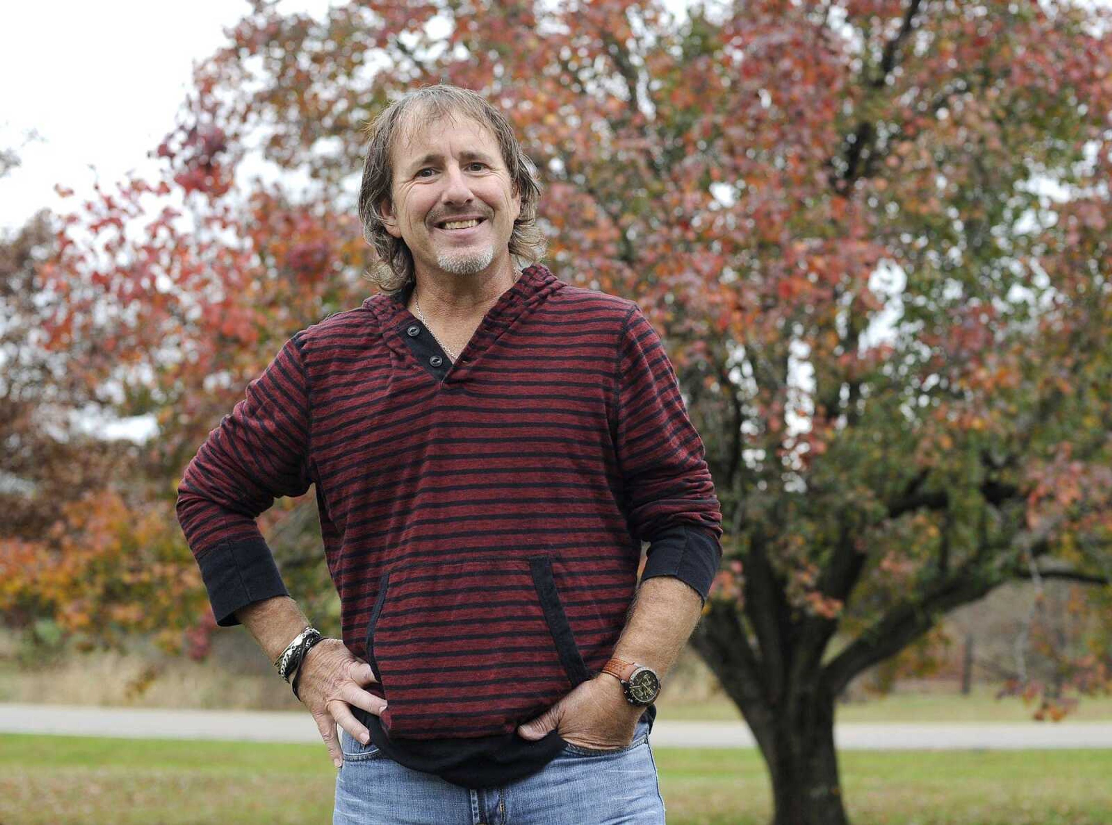 Jeff Bollinger poses for a photo Nov. 15 at his home near Millersville.