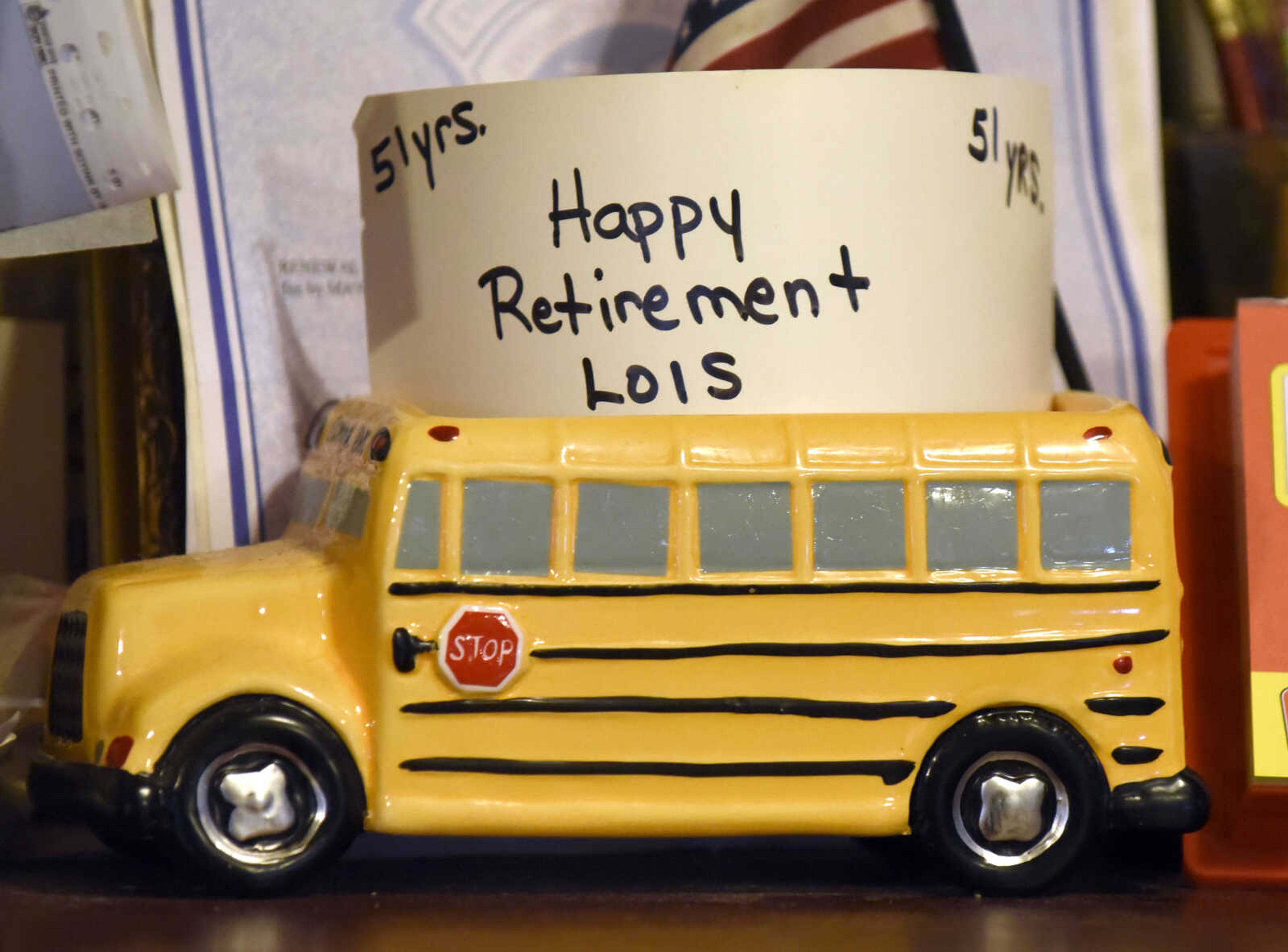 Lois Naeger, owner of Al's Place in McBride, Missouri, drove a school bus for 51 years.