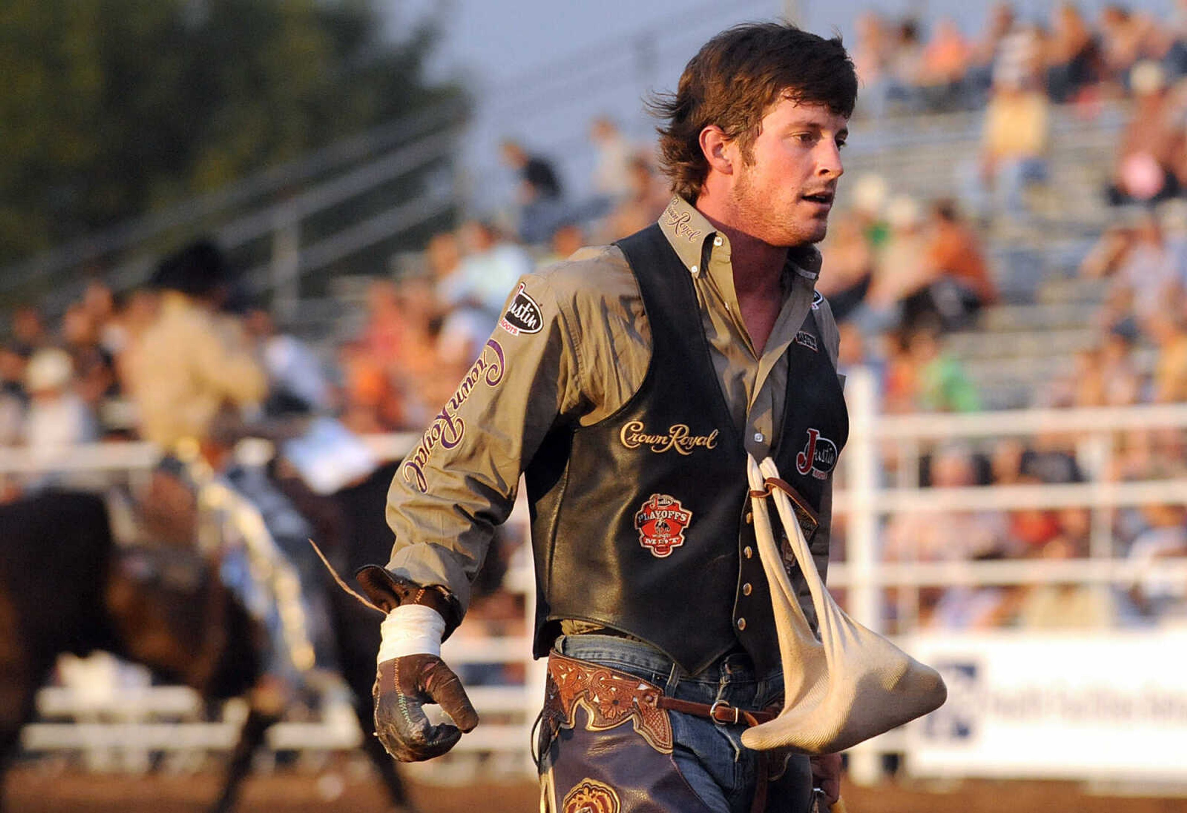 LAURA SIMON ~ lsimon@semissourian.com
The Jaycee Bootheel Rodeo Wednesday night, Aug. 8, 2012 in Sikeston, Mo.