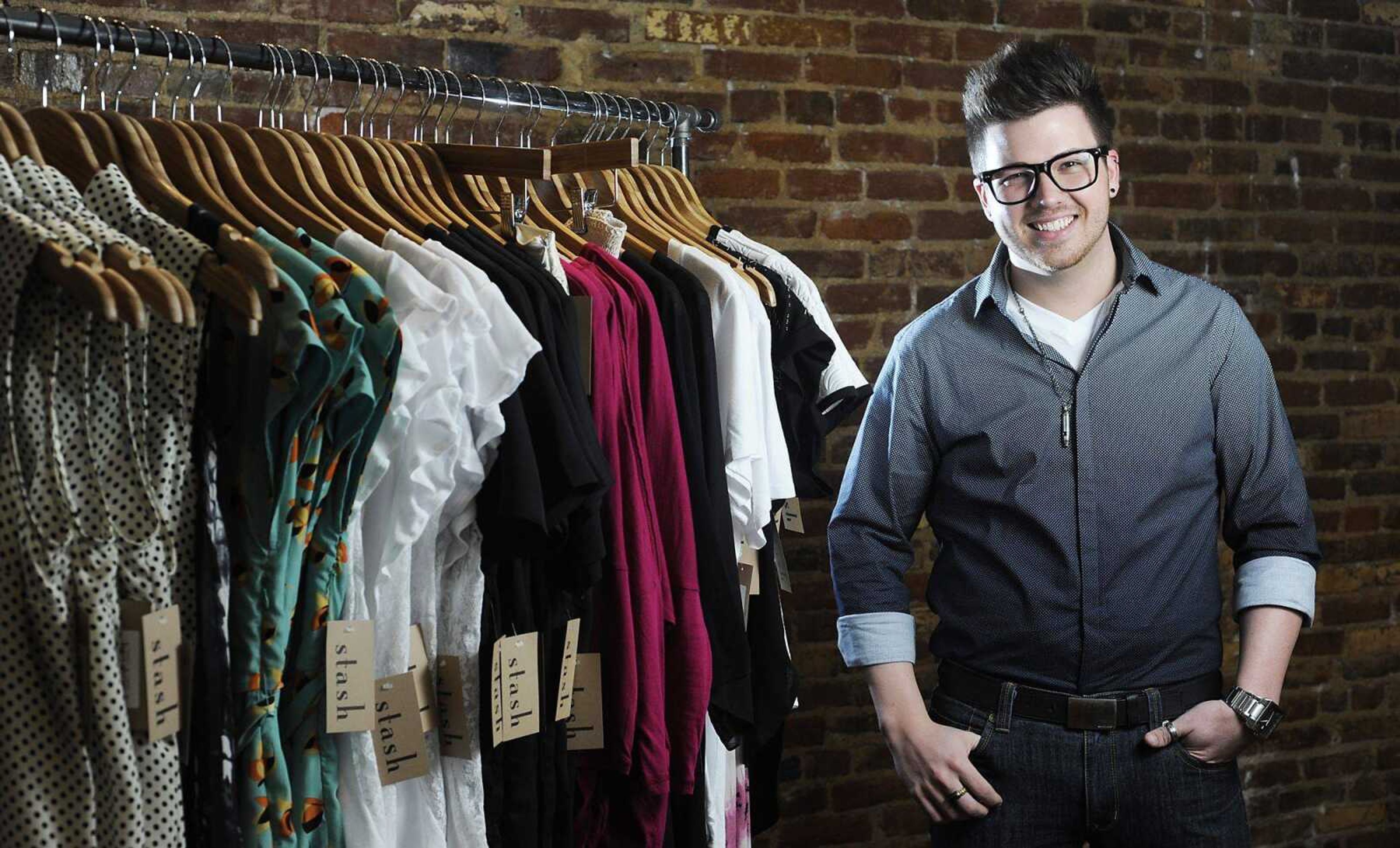 Jory Rapps, who is a senior at Southeast Missouri State University, is the director of Fashion Friday, which will be held Friday, in downtown Cape Girardeau. Participating retail stores will have discounts and giveaways and hold mini-events, including live mannequins, photographers, jewelry design presentations and showcases from local fashion designers. (ADAM VOGLER)