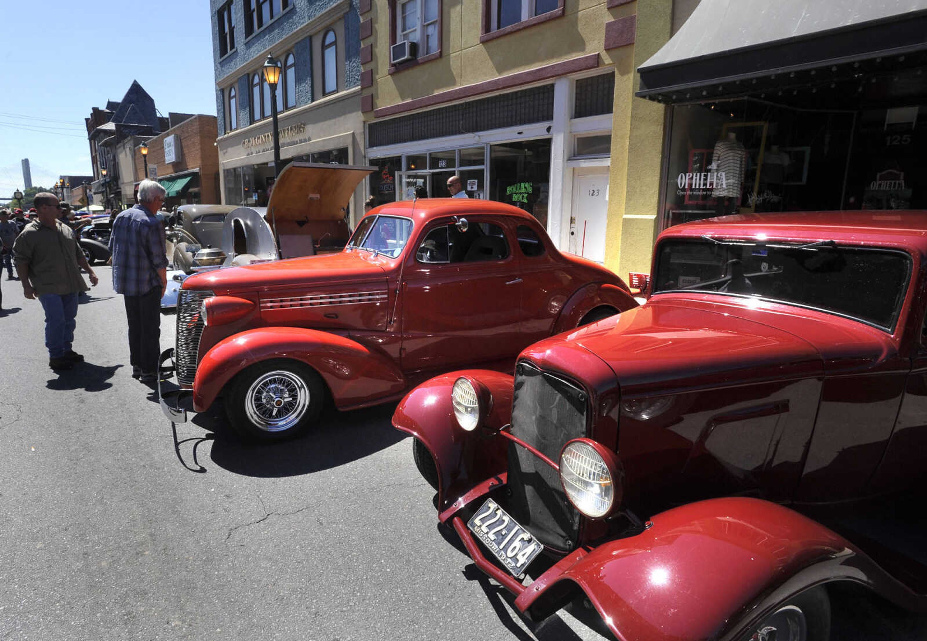 The River Tales Classic Car Show on Main Street Sunday, Sept. 14, 2014 in Cape Girardeau.