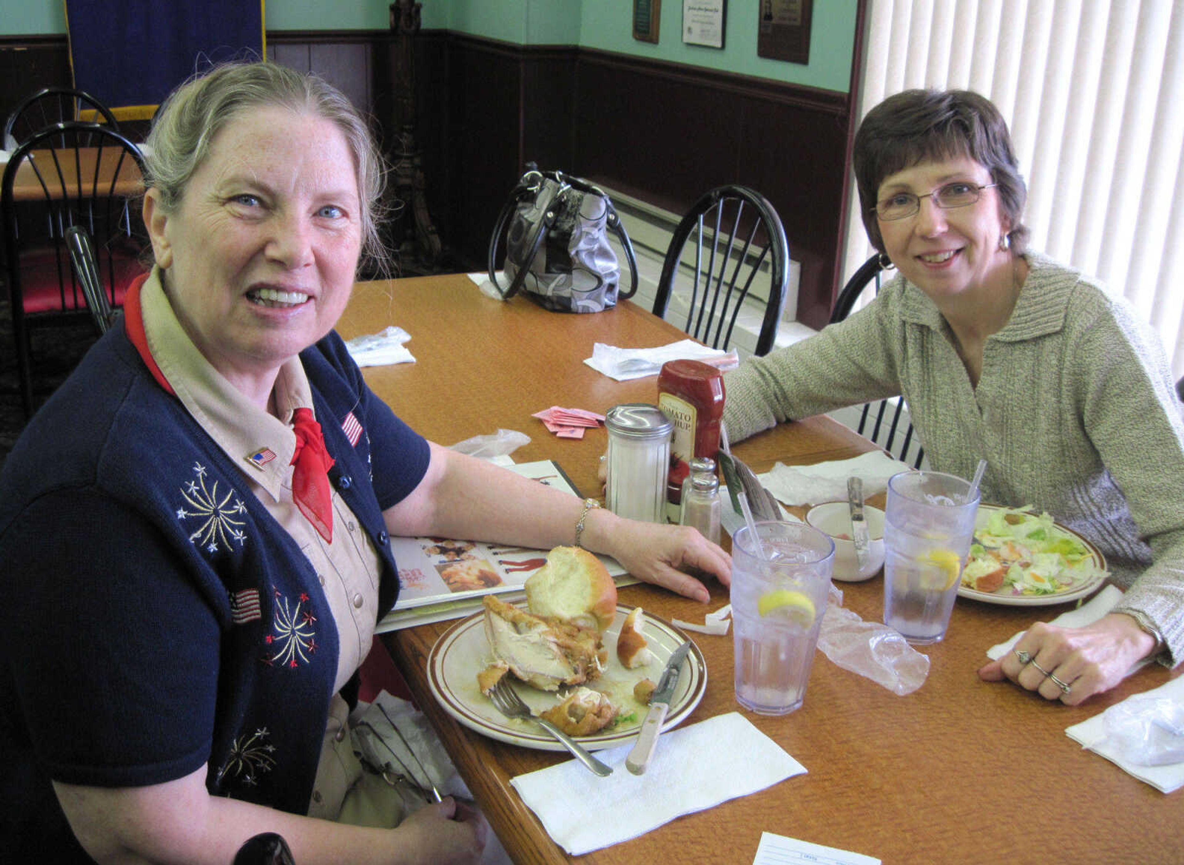 Regina Tucker and Debra Hoffman