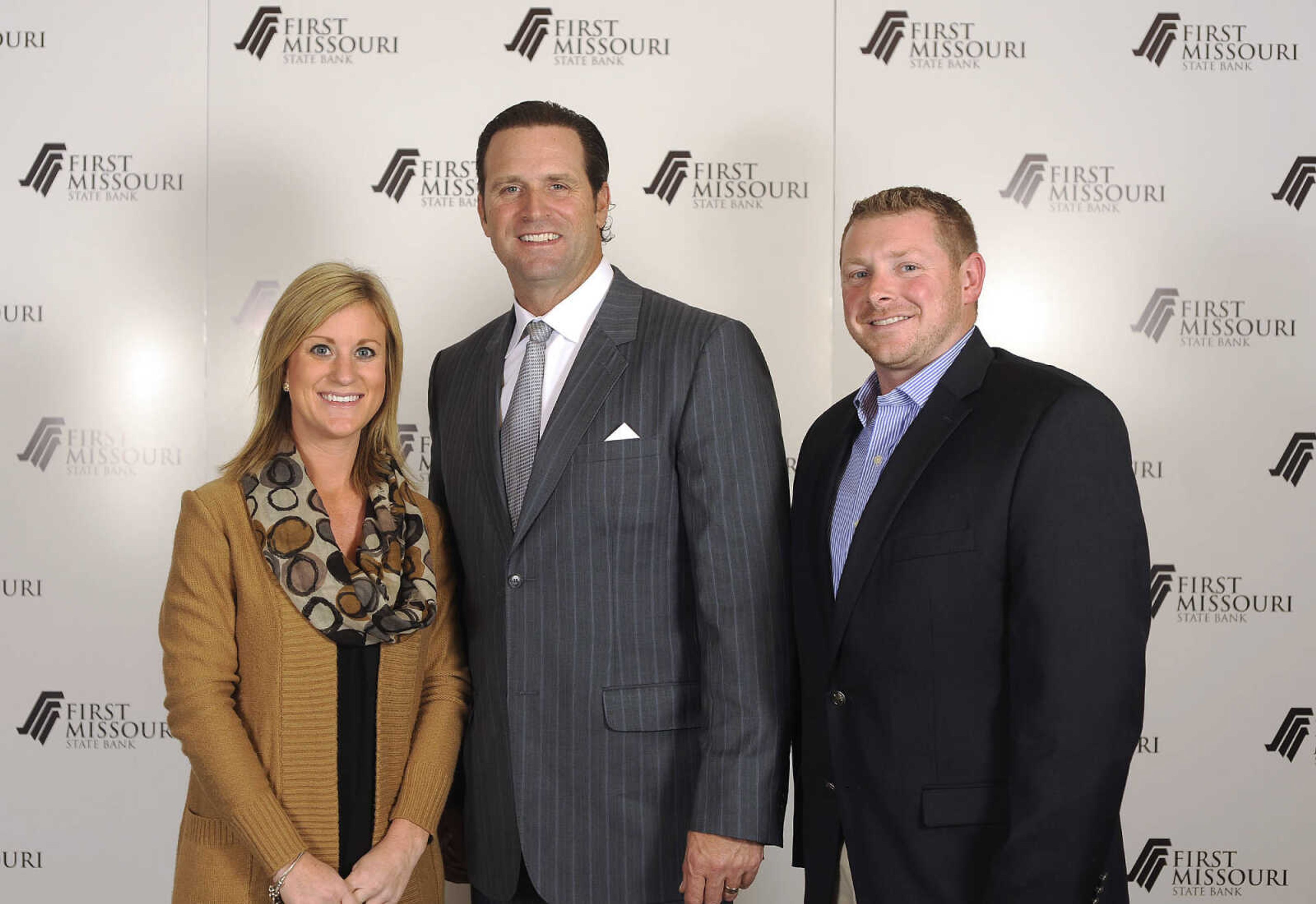 LAURA SIMON ~ lsimon@semissourian.com

Mike Matheny, manager of the St. Louis Cardinals, poses with fans during a VIP reception, Wednesday, Dec. 2, 2015, at Southeast Missouri State University's River Campus. "The State of Cardinals Nation" was presented by First Missouri State Bank.