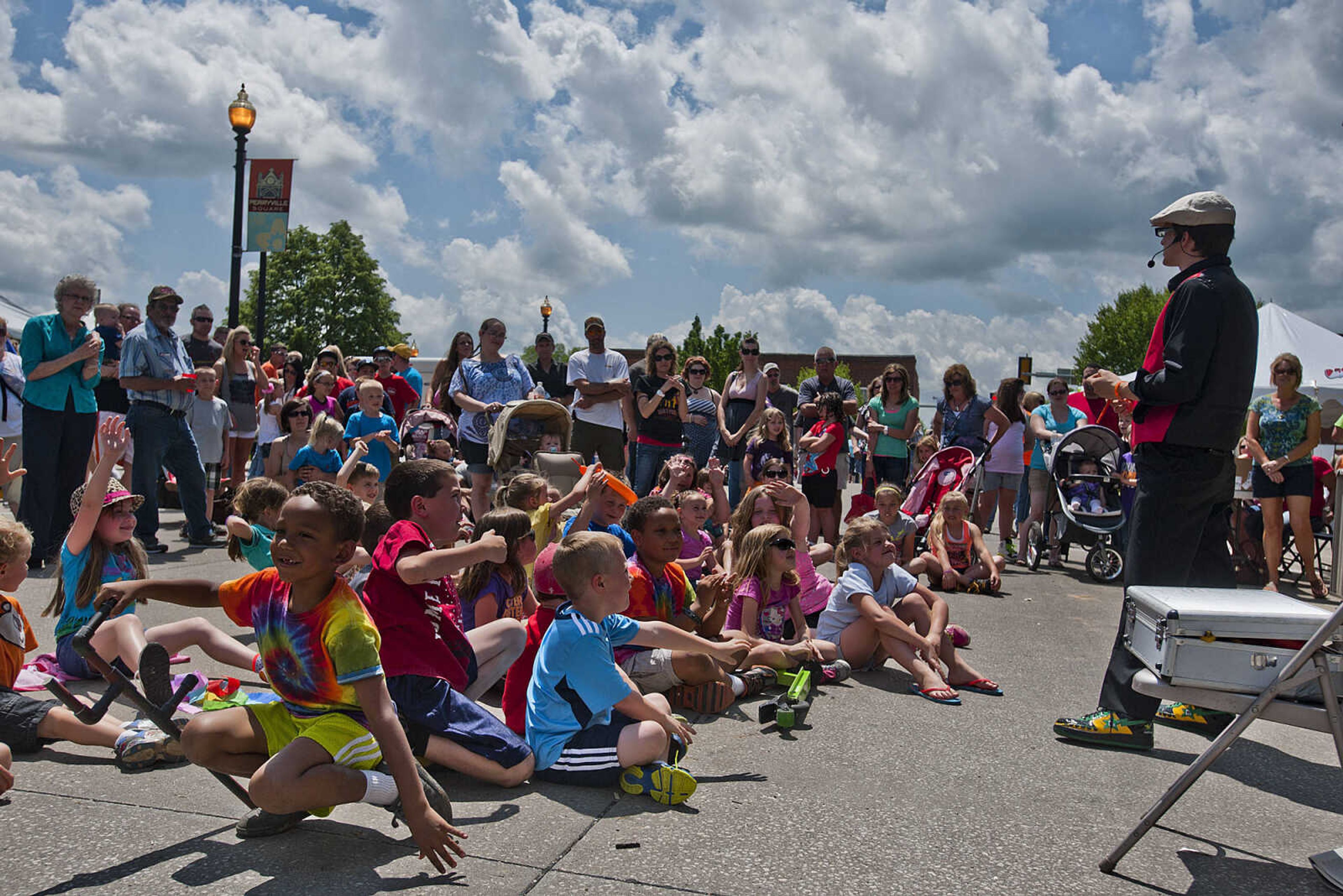 Joe Finger Hut performs during the Perryville Mayfest Saturday, May 10, in Perryville, Mo.