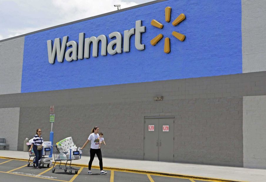 Walmart's online sales soar as it seeks to catch Amazon