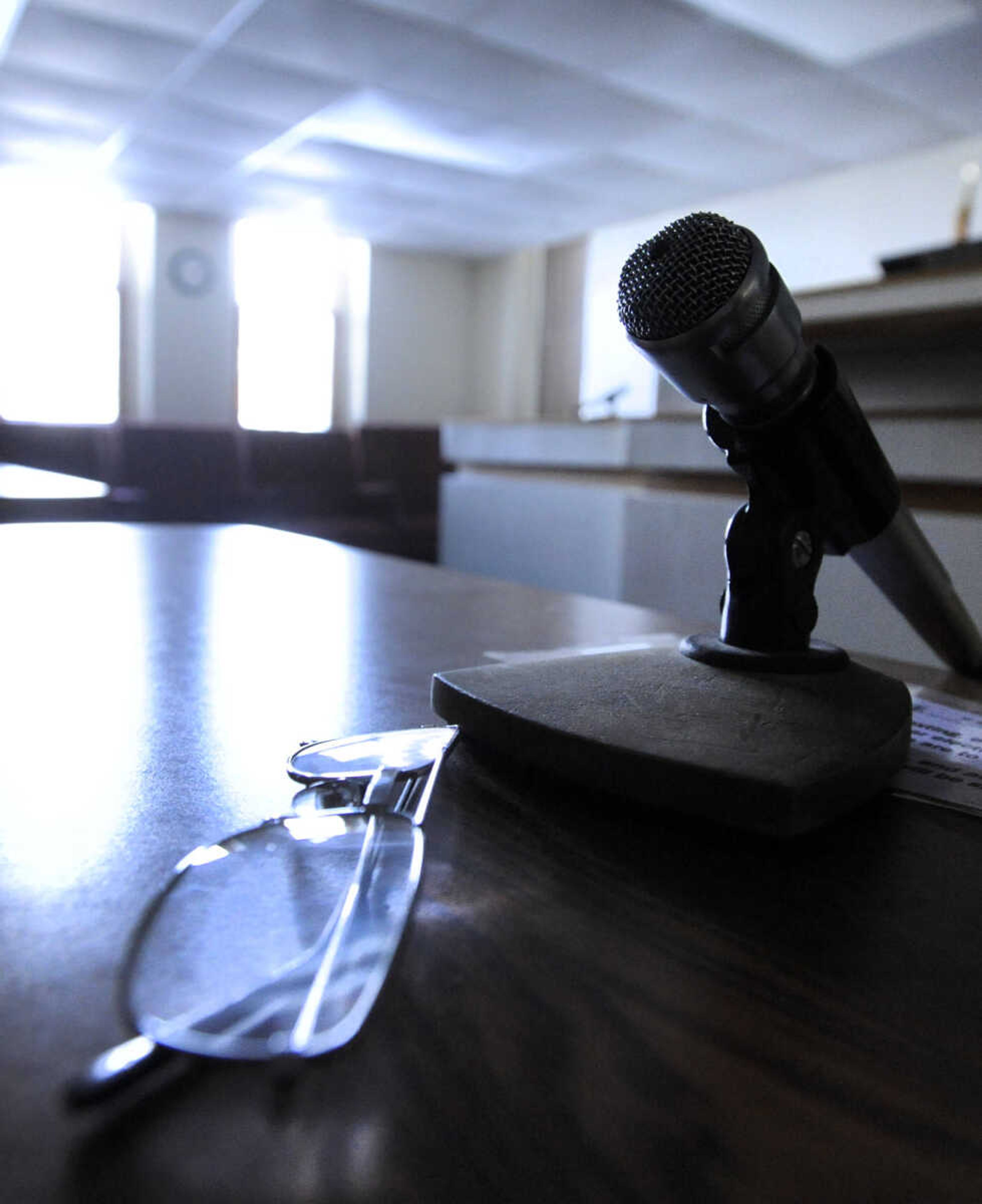 LAURA SIMON ~ lsimon@semissourian.com

The Division V courtroom on the lower level of the Cape Girardeau County Courthouse in Jackson, Missouri, as seen Wednesday, Feb. 18, 2015.