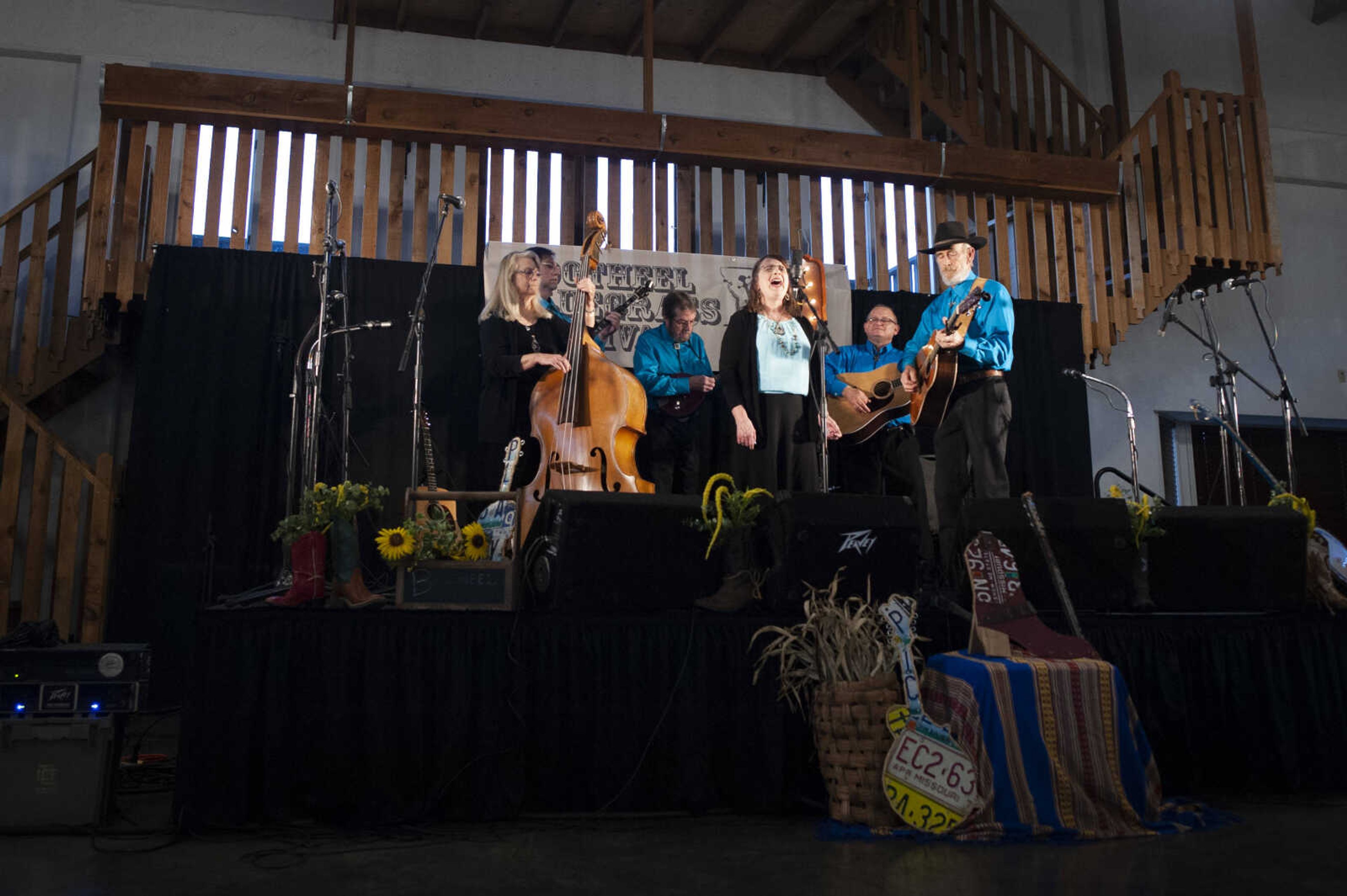 Janie Brown &amp; the Chestnut Mountain Gang perform Friday, Jan. 24, 2020, during the Bootheel Bluegrass Festival at the Bavarian Halle in Fruitland.