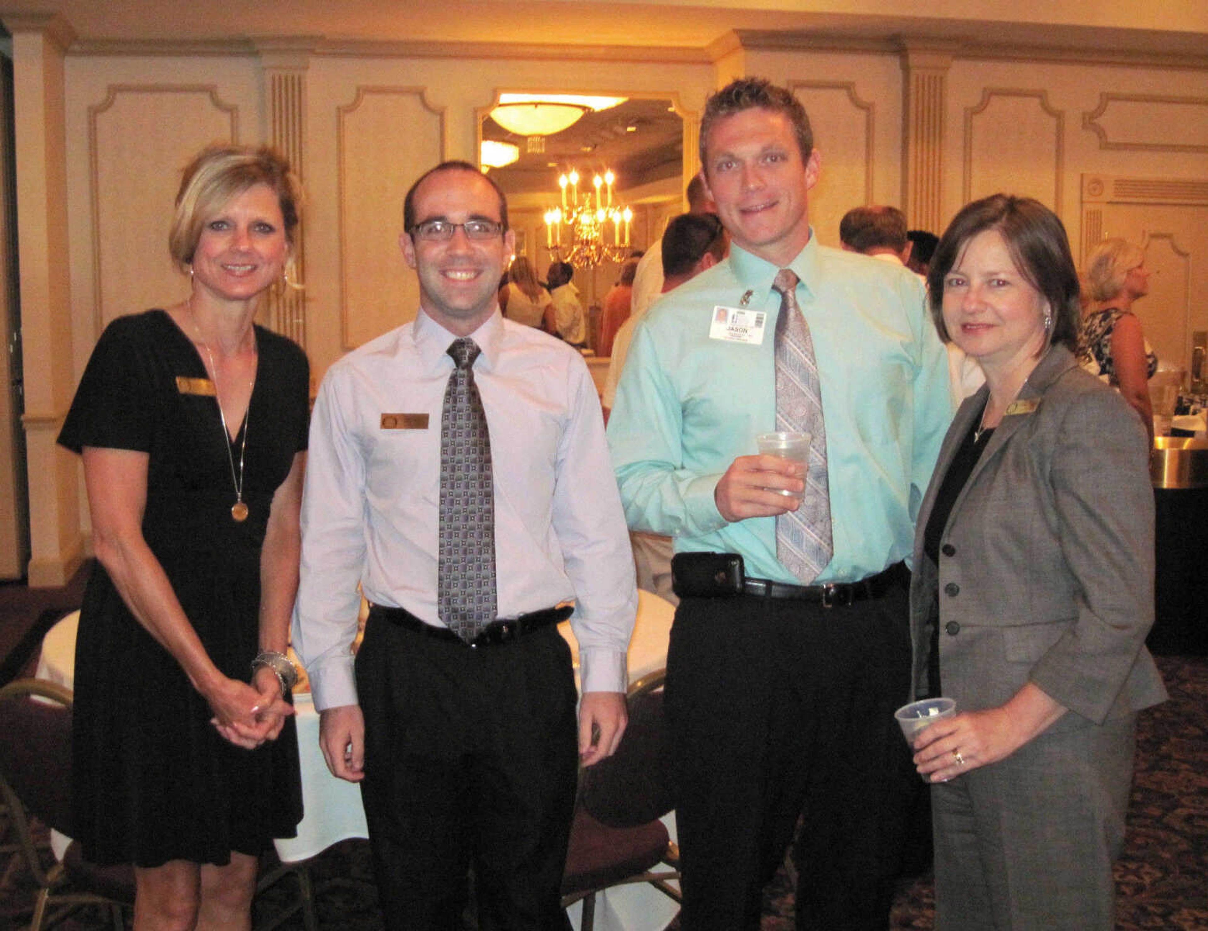 Lori Fowler, Jeff Hay, Jason Bandermann and Felecia Blanton