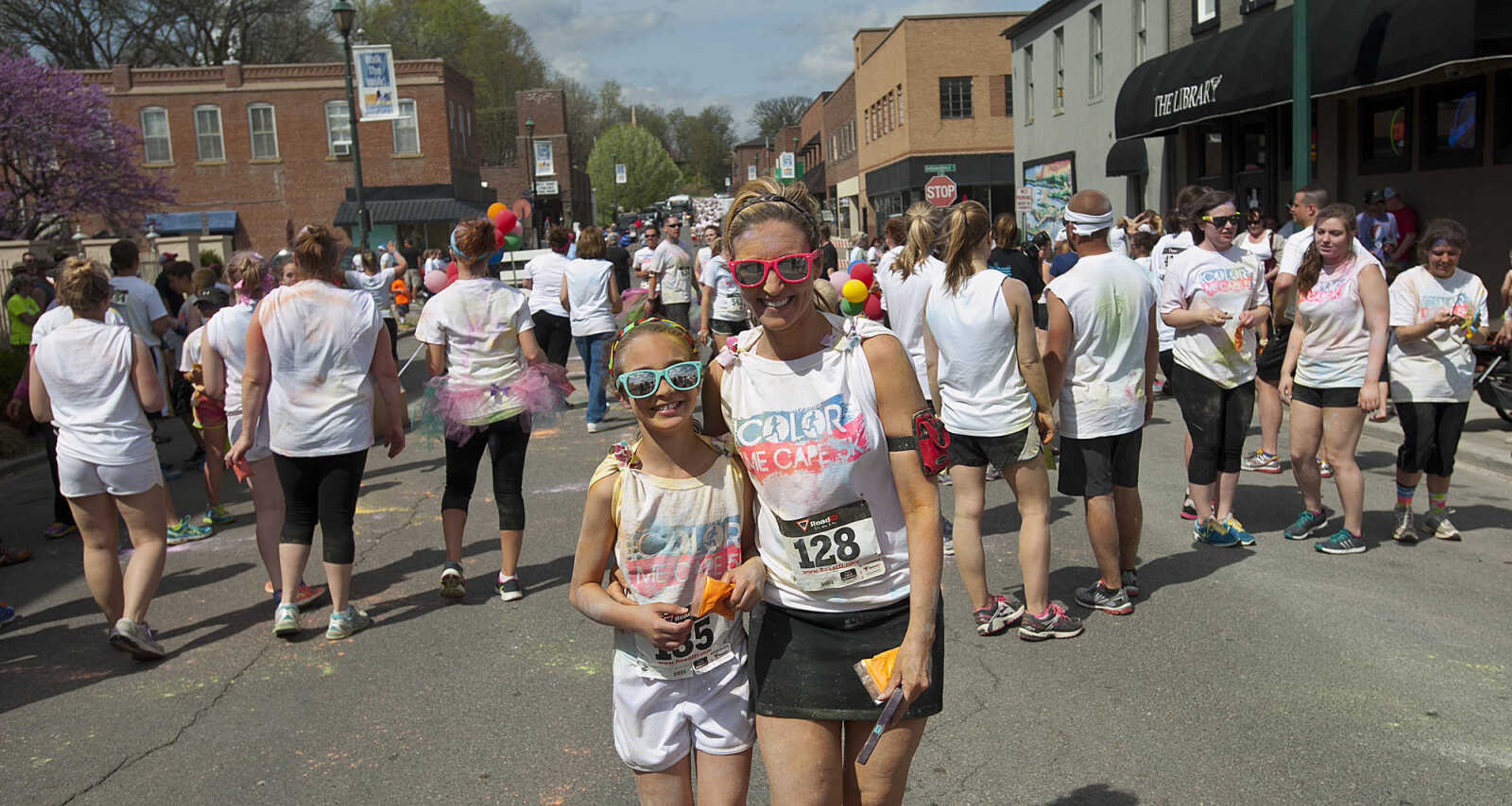 ADAM VOGLER ~ avogler@semissourian.com
The Color Me Cape 5k Saturday, April 12, in Cape Girardeau.