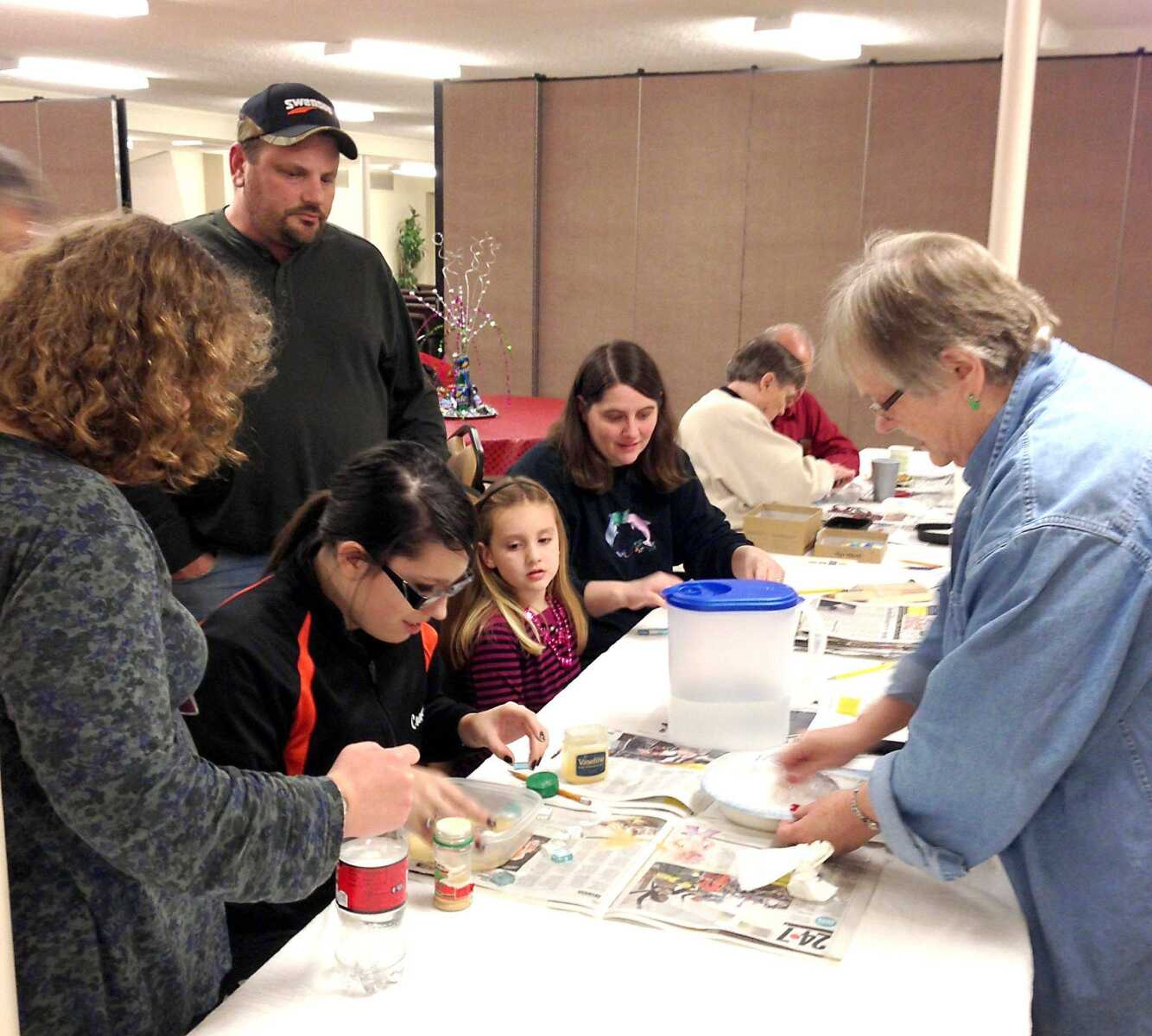 Partygoers enjoy activities at Grace United Methodist Church&#8217;s family-friendly New Year&#8217;s Eve event Dec. 31, 2012. (Submitted)