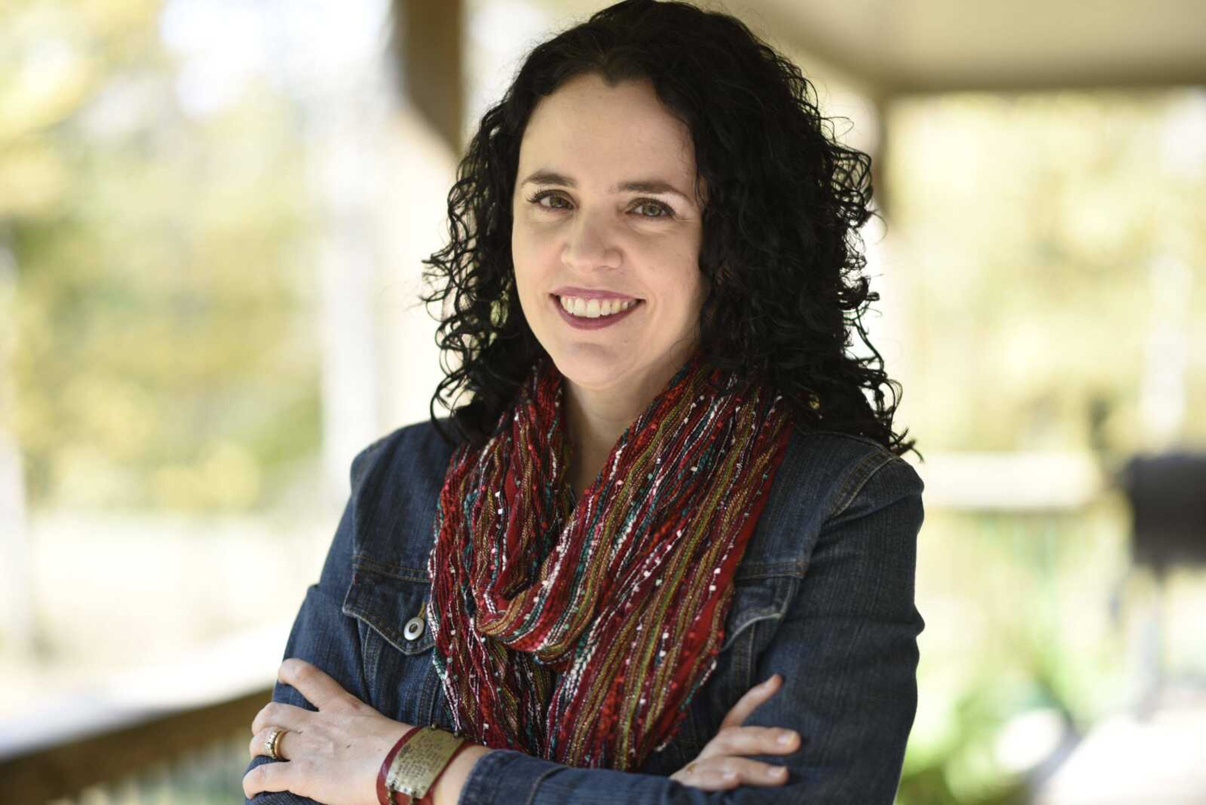 Sarah Geringer poses for a photo at her Jackson home. (Ben Matthews ~ photos@semissourian.com)