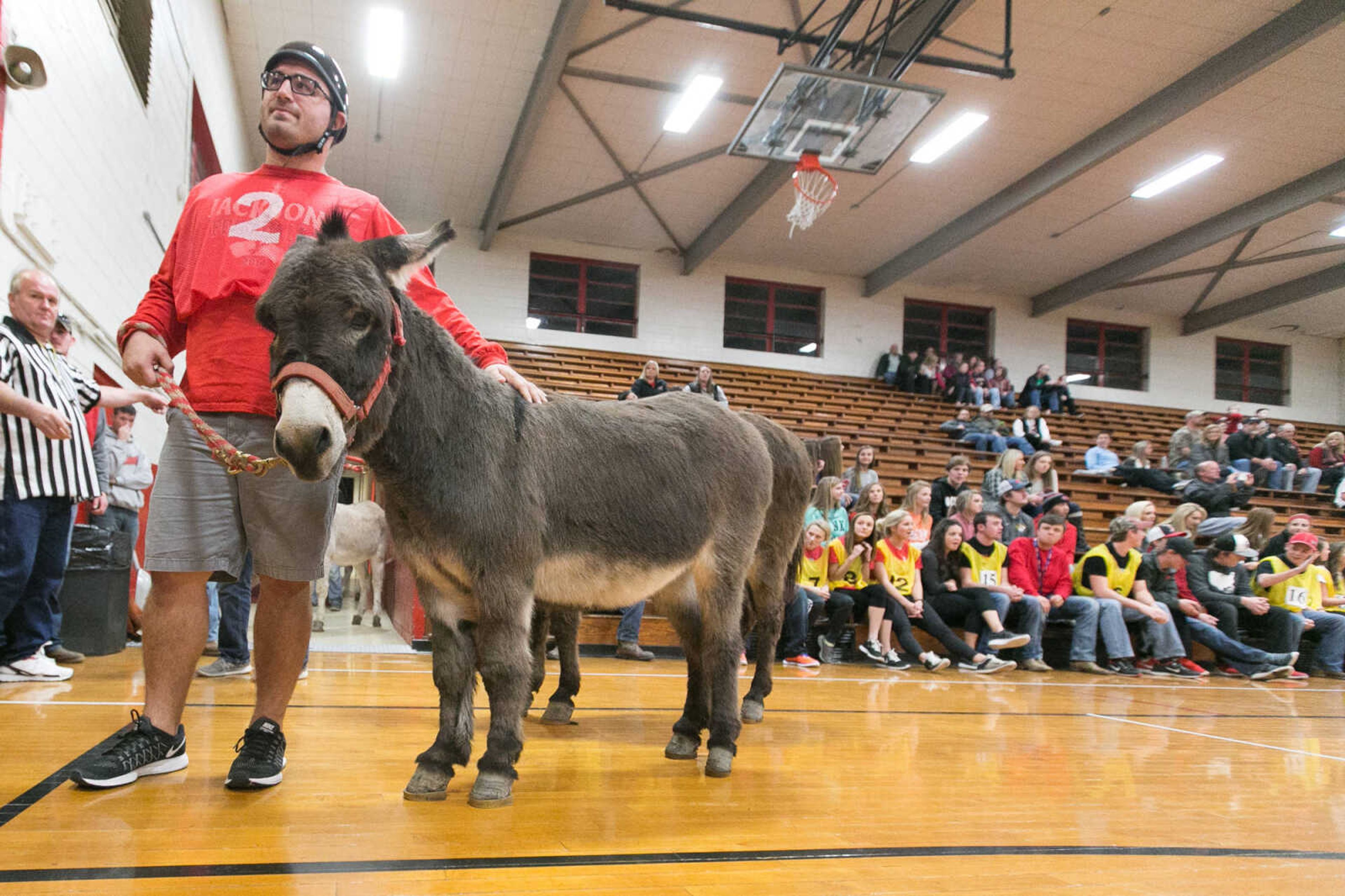 GLENN LANDBERG ~ glandberg@semissourian.com

The Project Graduation Donkey Basketball Game to raise funds for the Jackson High School seniors Saturday, Dec. 5, 2015 in Jackson.