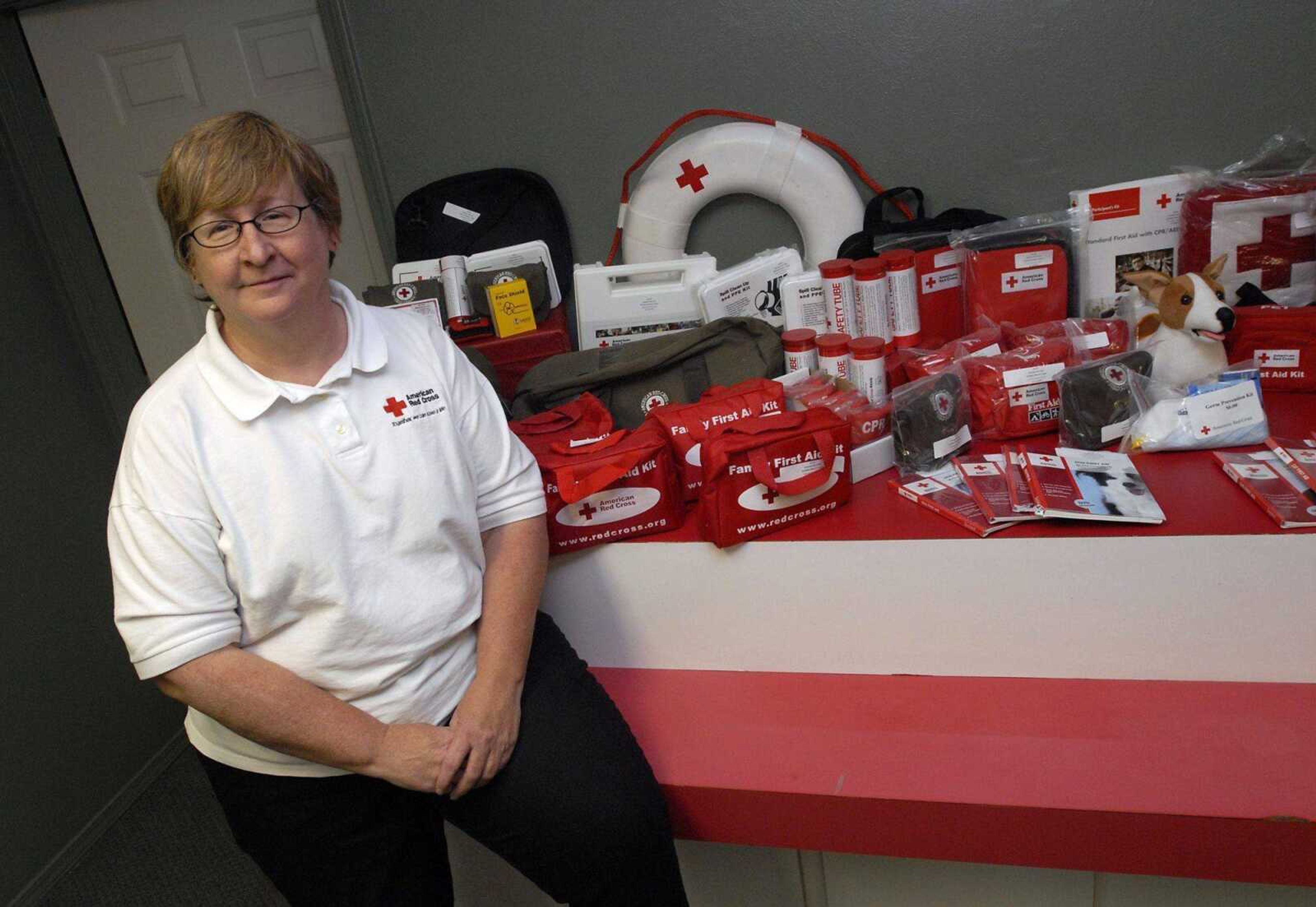 Jamie Koehler is the regional emergency services director for the American Red Cross in Cape Girardeau. (Kristin Eberts)