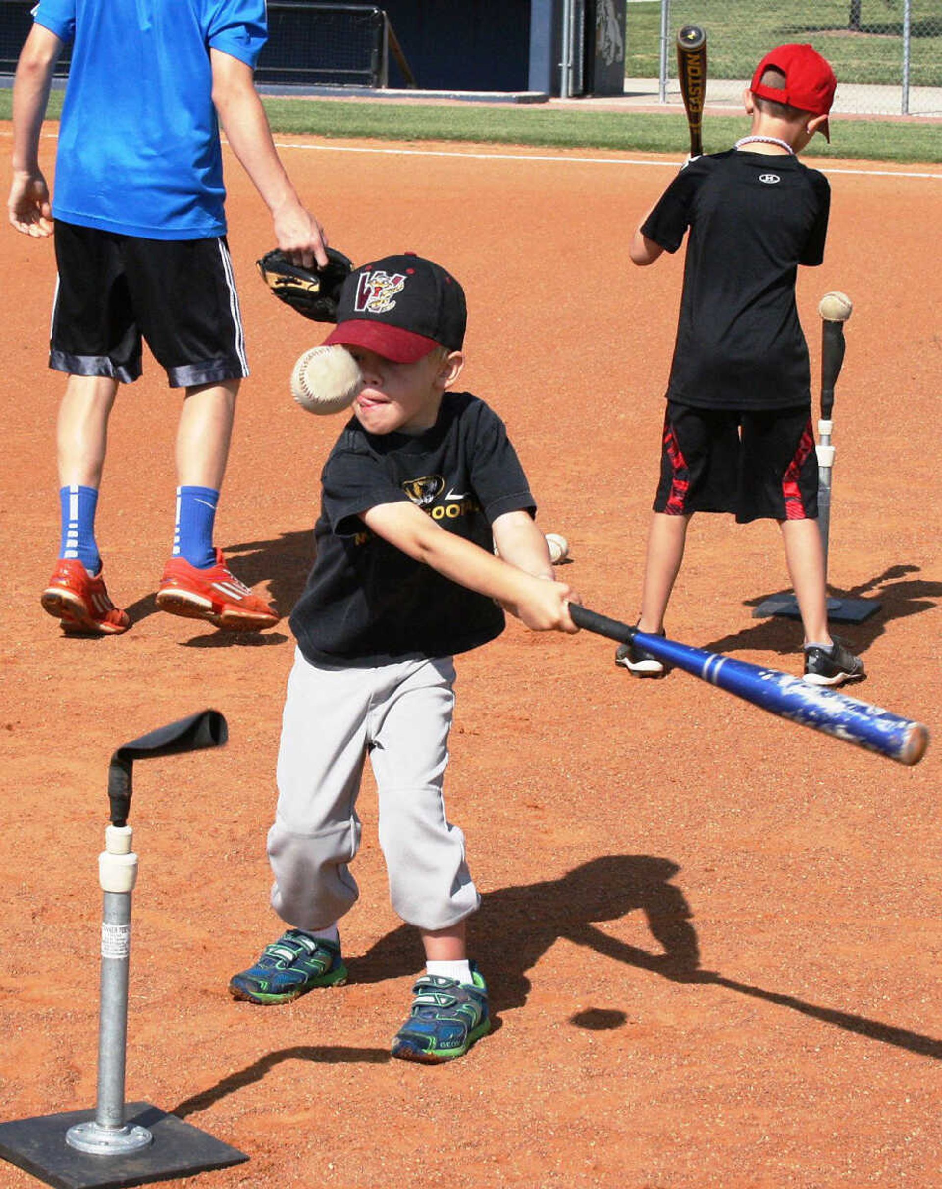 Baseball is offered for youngsters from kindergarten through eighth grade through Notre Dame Regional High School's summer camps. (Submitted photo)