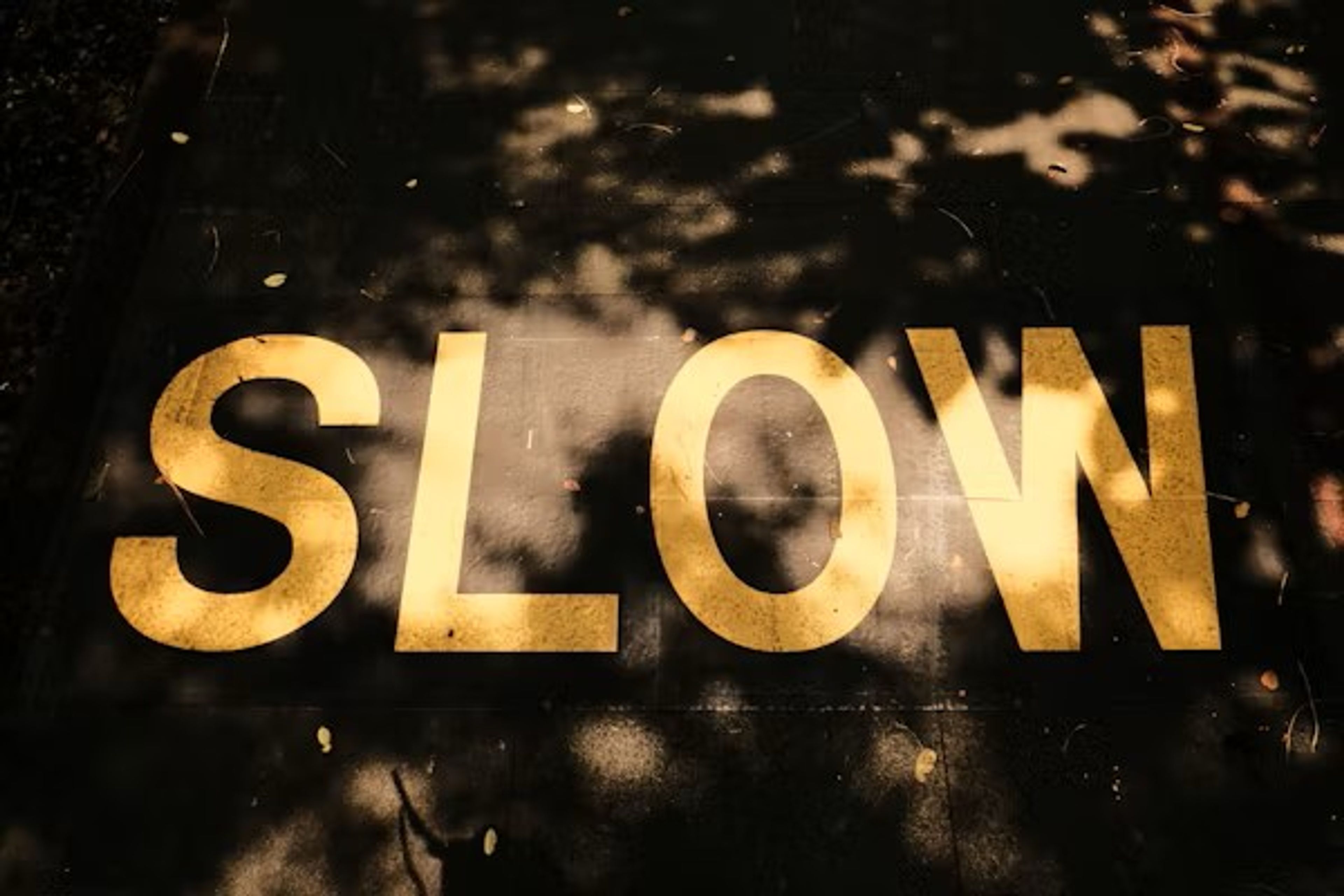 Scott City Musings: Hurry up or slow and steady