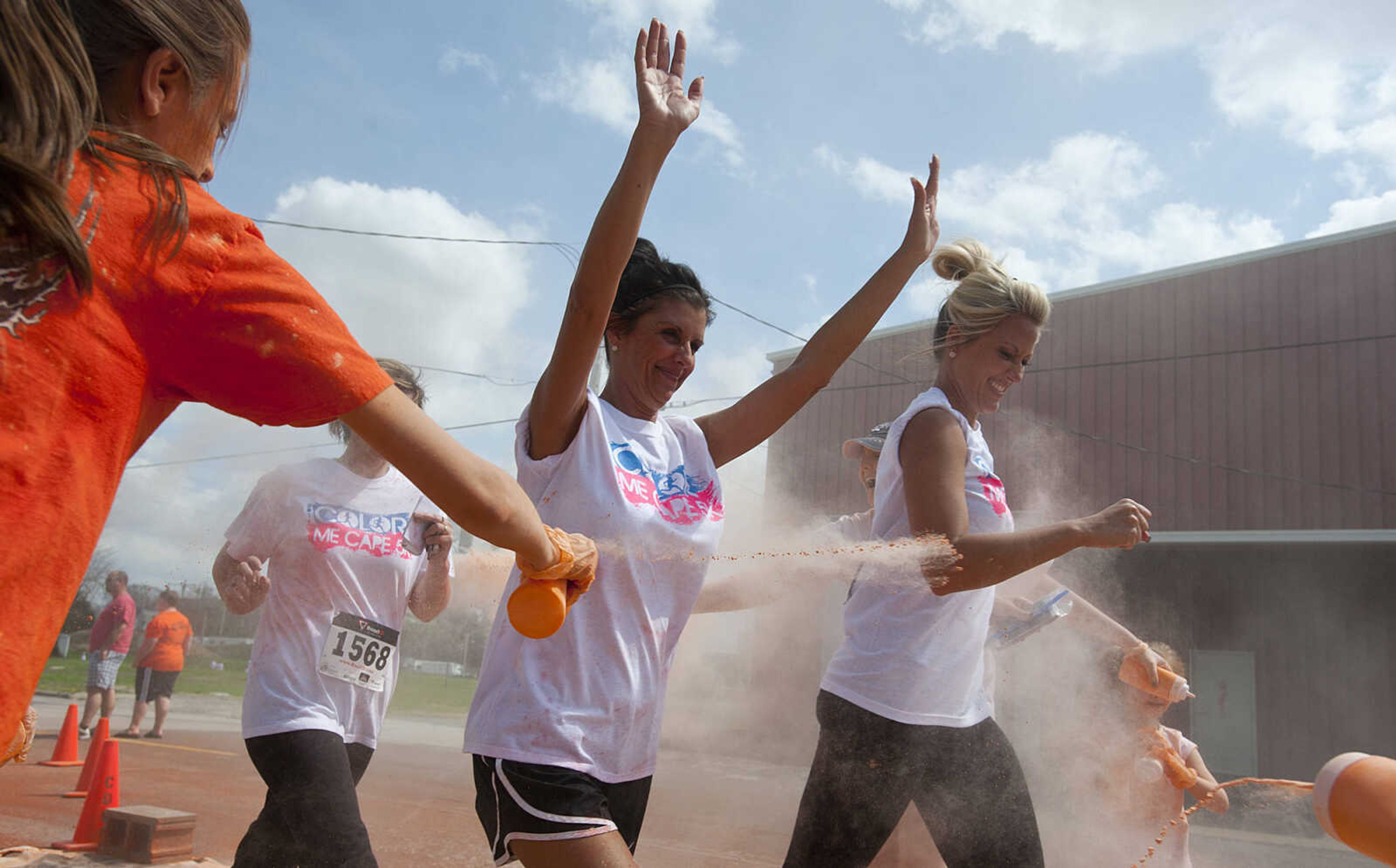 ADAM VOGLER ~ avogler@semissourian.com
The Color Me Cape 5k Saturday, April 12, in Cape Girardeau.