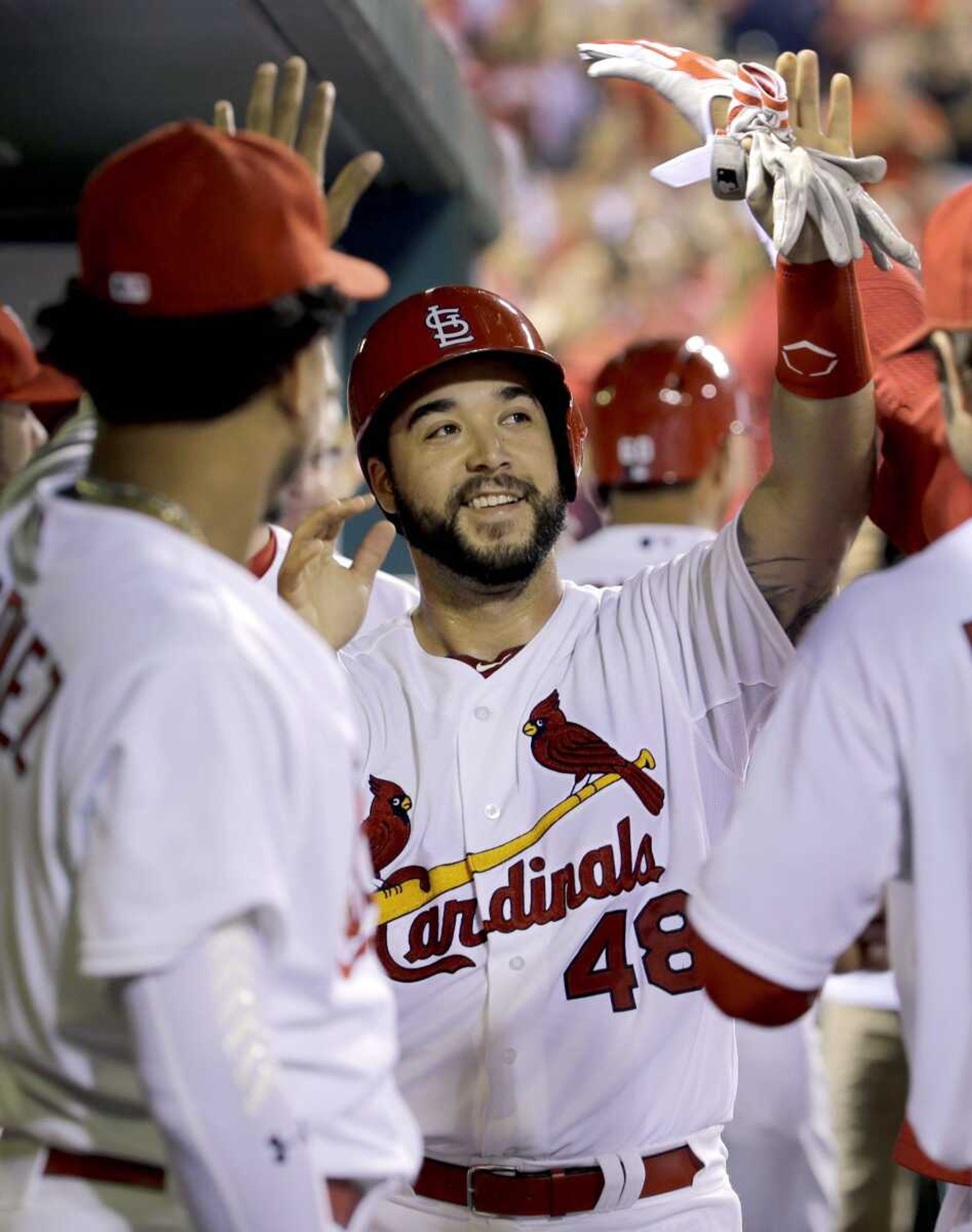 The Royals have acquired backup catcher Tony Cruz from the Cardinals for minor league infielder Jose Martinez. (Jeff Roberson ~ Associated Press)