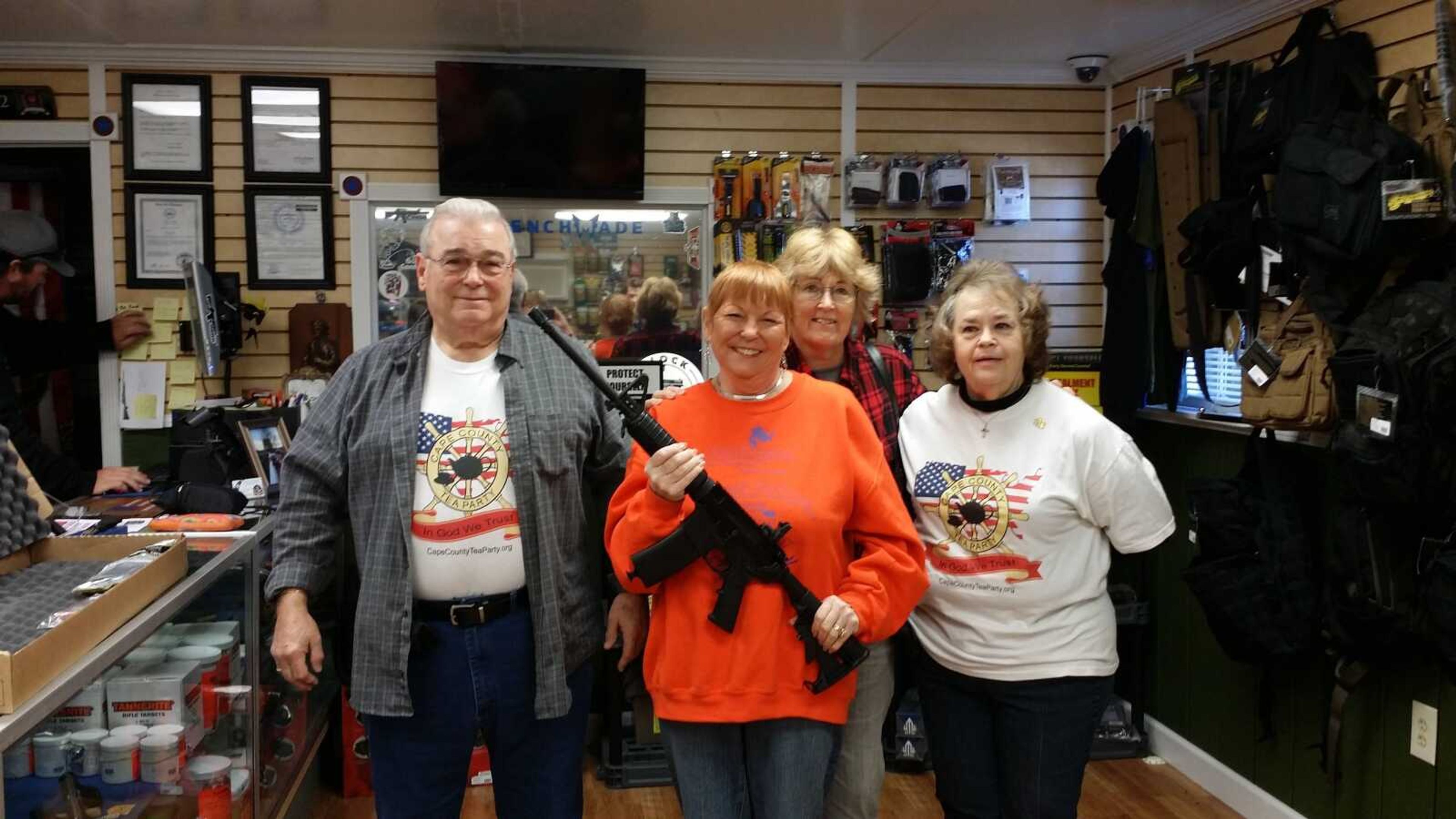 Pictured: Fred Barnard, Pat Steger, Janet Boston, Barb Barnard