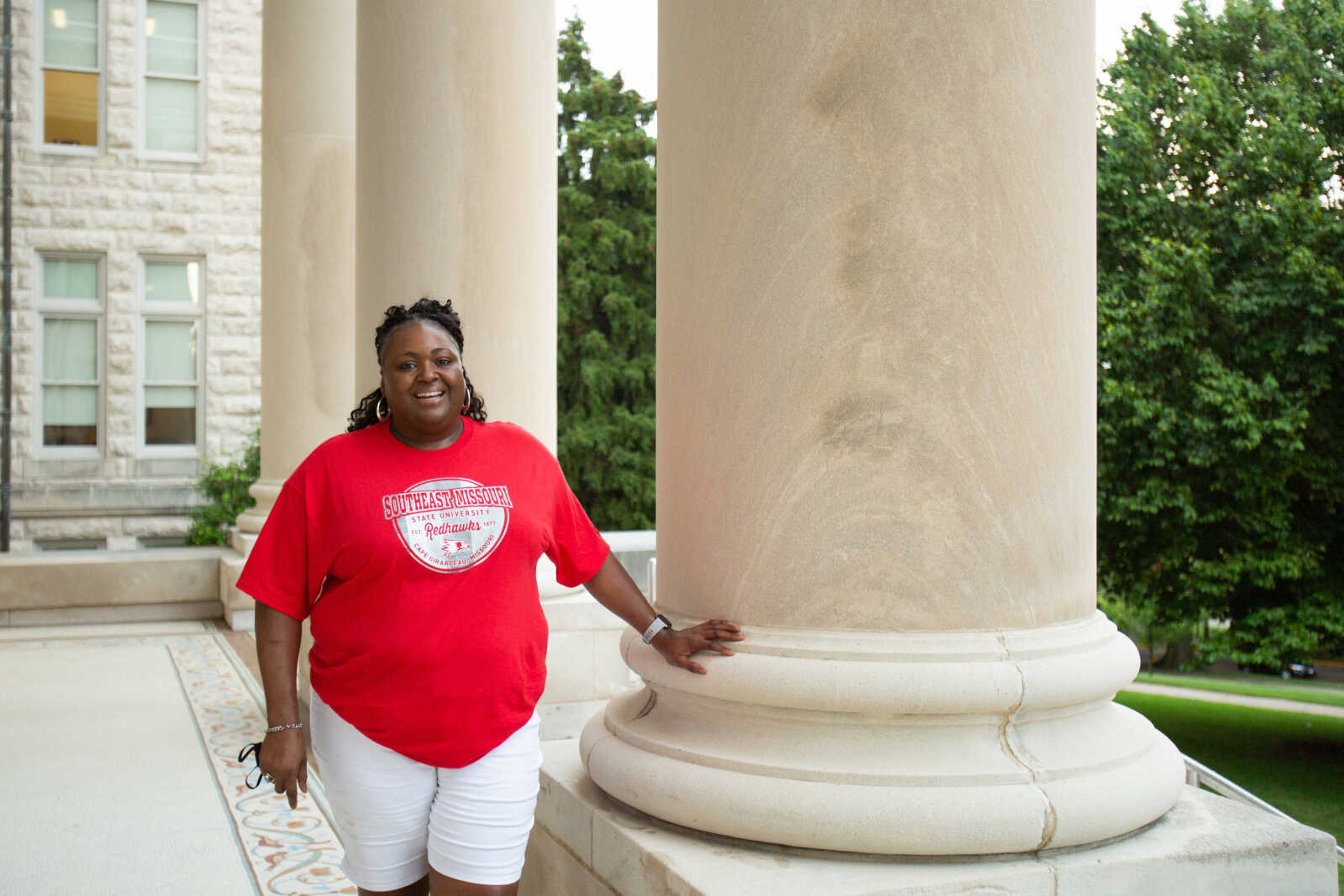 Sonia R. Rucker, assistant to the president for equity and diversity and dean of students at Southeast Missouri State University, stands for a photo.