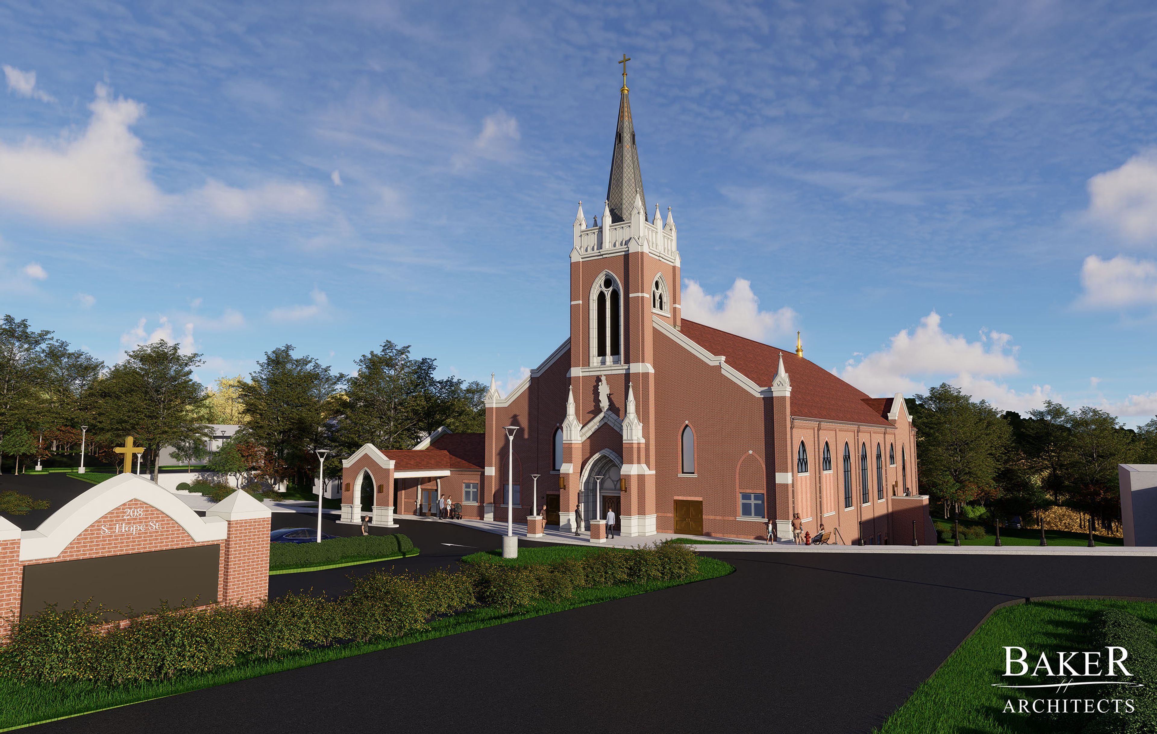 After decades of delays, Jackson’s Immaculate Conception Church expansion takes shape in the uptown skyline