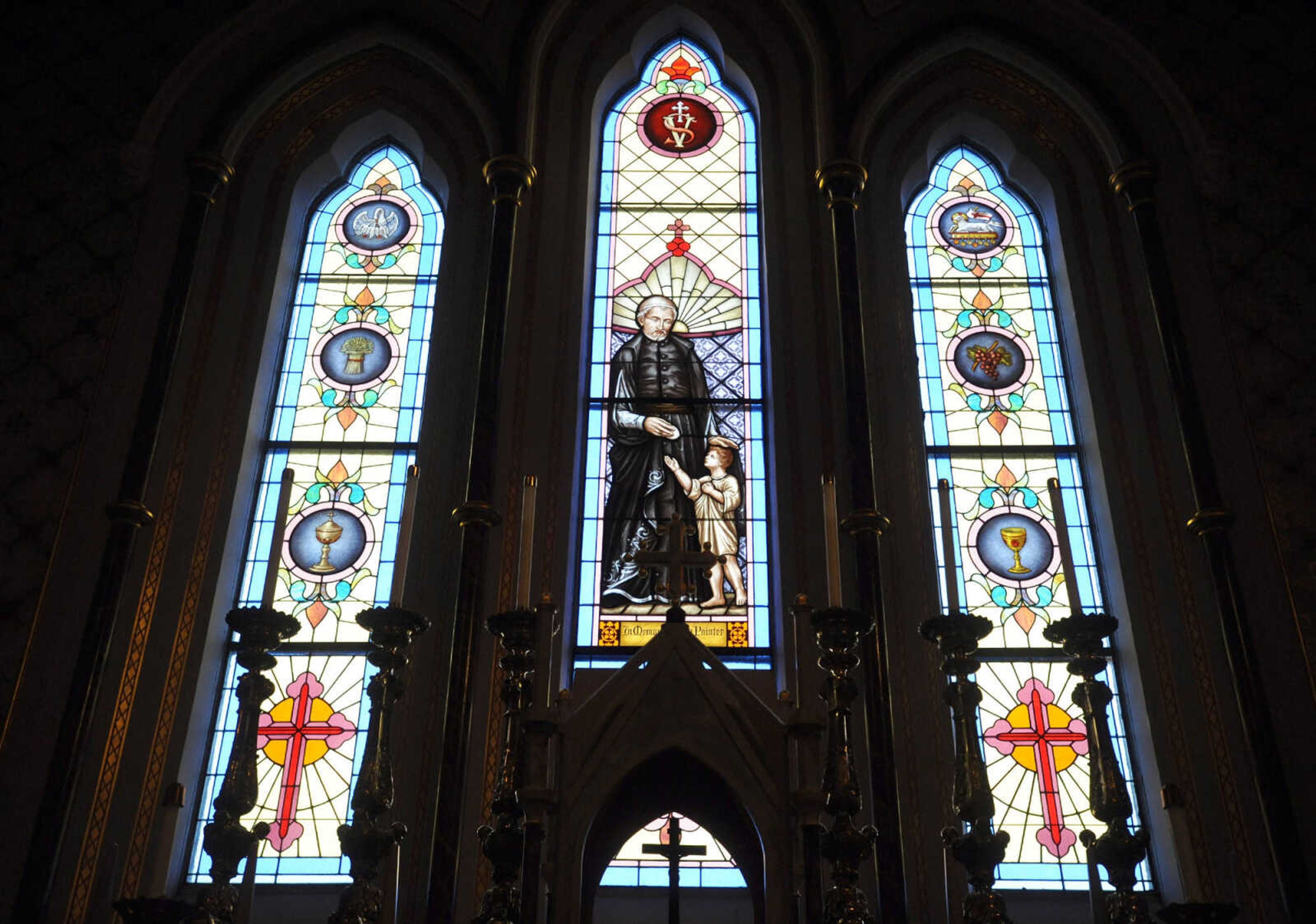 LAURA SIMON ~ lsimon@semissourian.com

The interior of Old St. Vincent's Catholic Church is seen Monday, March 30, 2015, in Cape Girardeau.