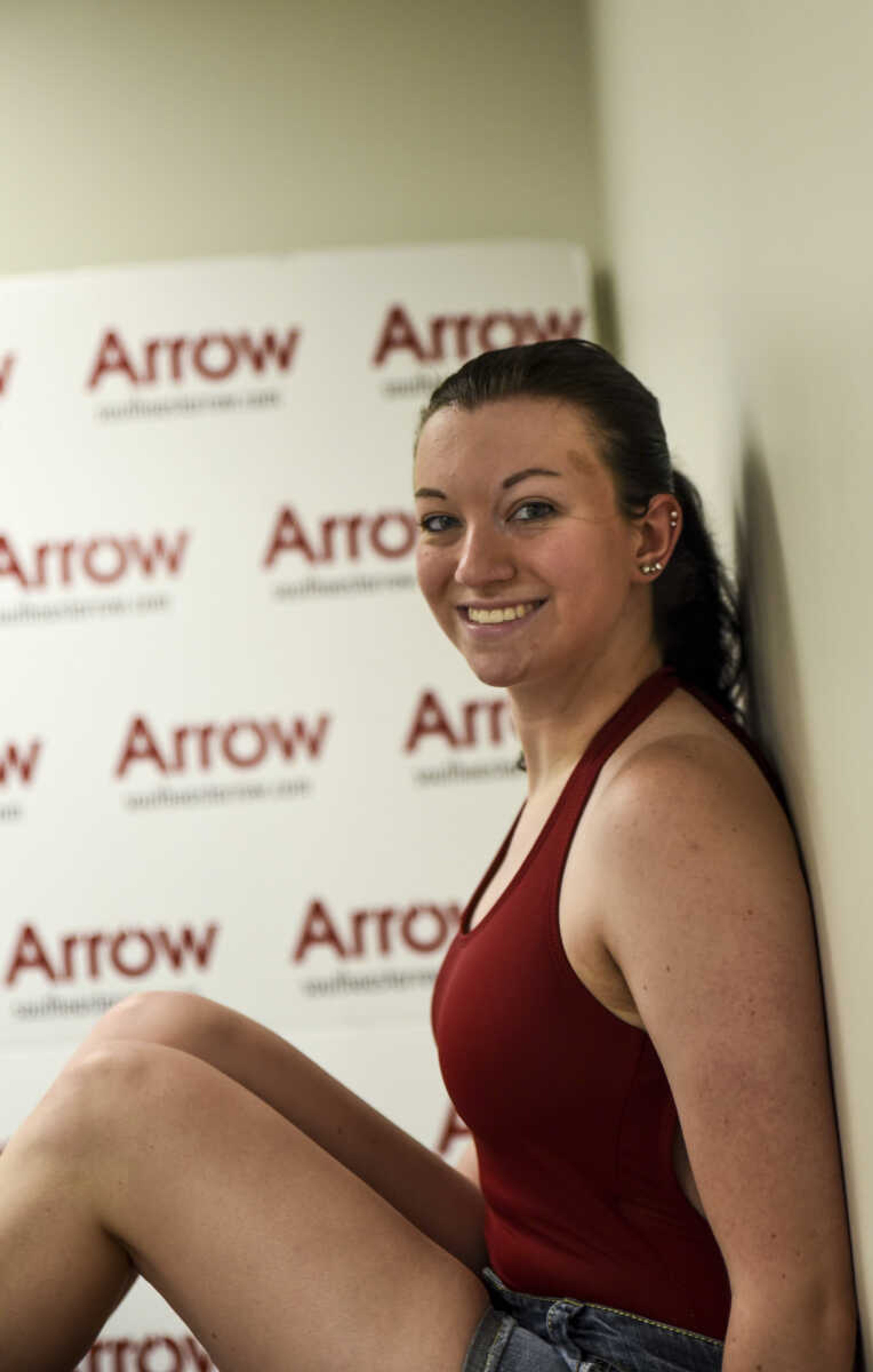 Rebecca Gangemella poses for a photo at the Southeast Arrow Thursday, May 31, 2018 in Cape Girardeau.