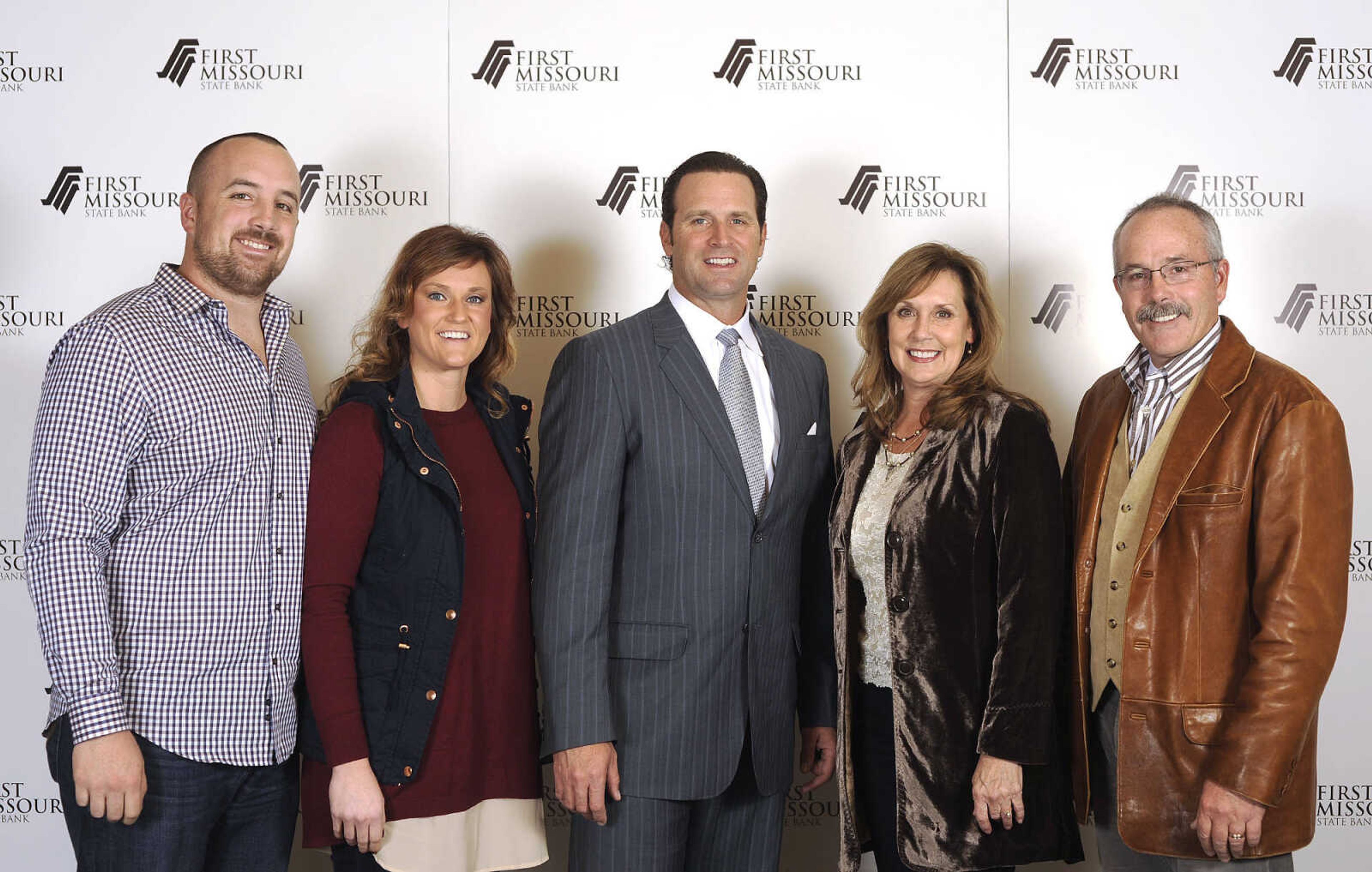 LAURA SIMON ~ lsimon@semissourian.com

Mike Matheny, manager of the St. Louis Cardinals, poses with fans during a VIP reception, Wednesday, Dec. 2, 2015, at Southeast Missouri State University's River Campus. "The State of Cardinals Nation" was presented by First Missouri State Bank.