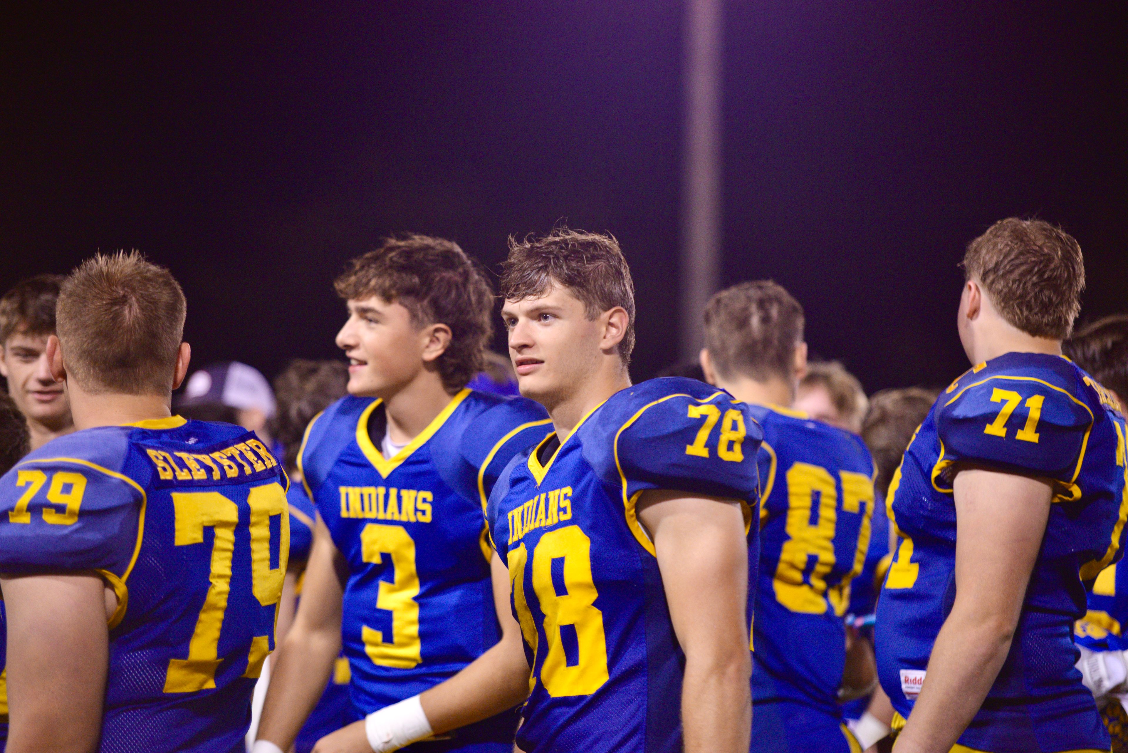 St. Vincent offensive tackle James Unterreiner during a recent game in Perryville. 